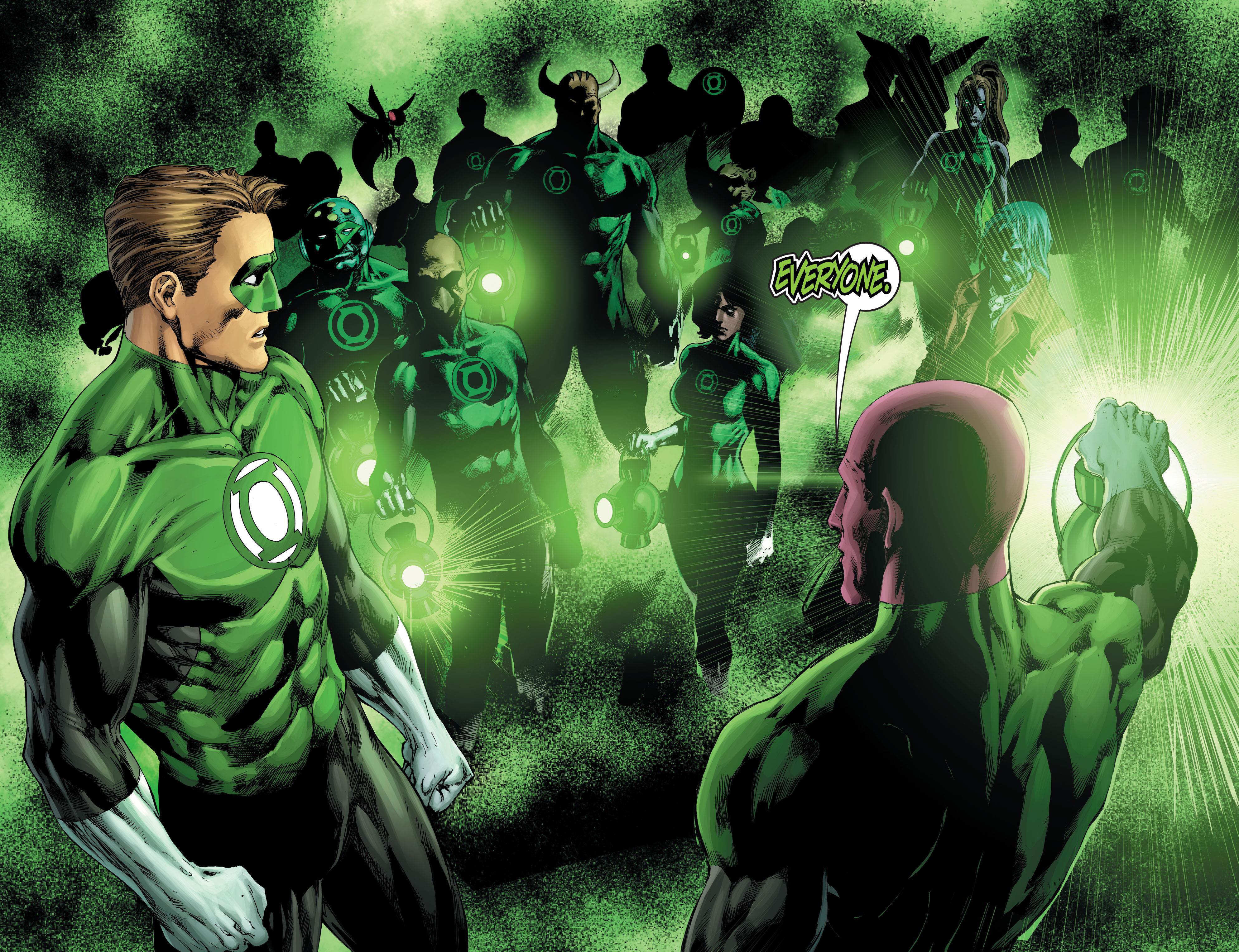 Green Lantern Cartoon Wallpapers