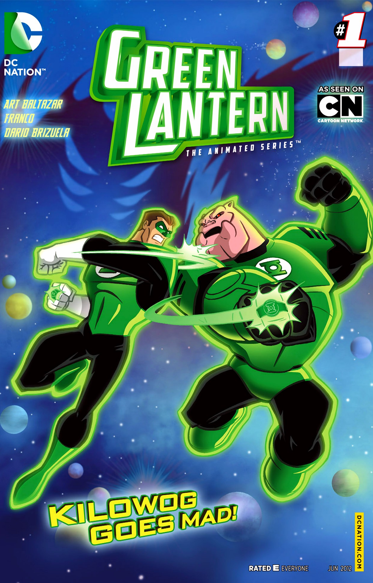 Green Lantern Cartoon Wallpapers