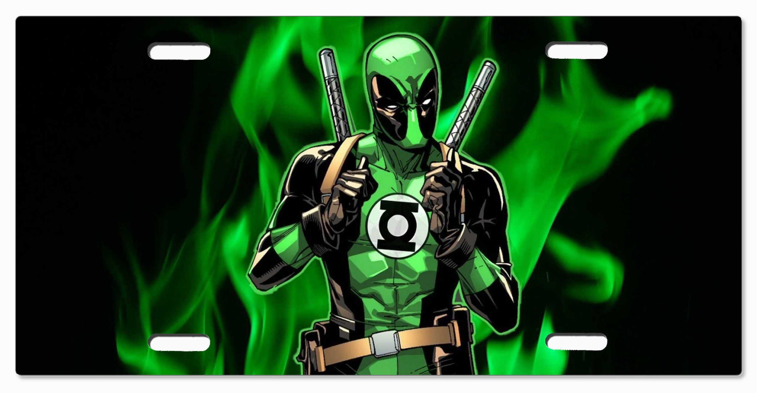 Green Lantern Deadpool Poster Wallpapers