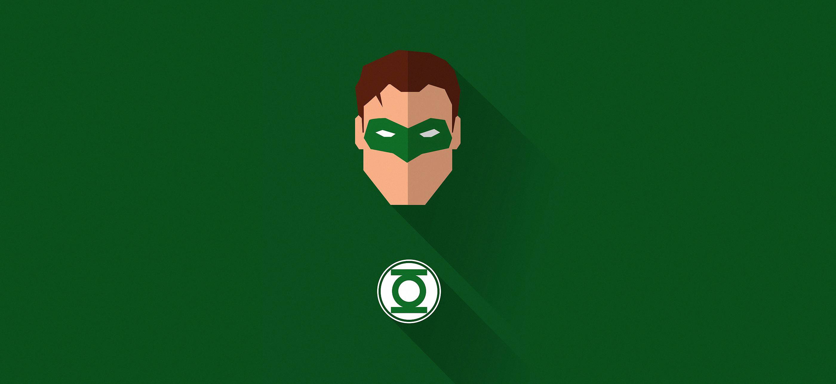 Green Lantern Minimal Wallpapers