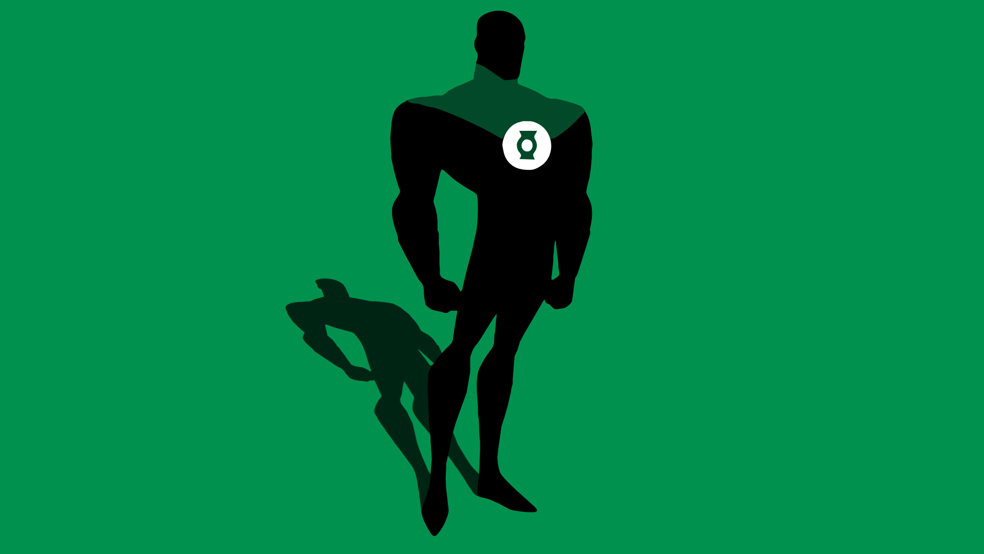 Green Lantern Minimal Wallpapers