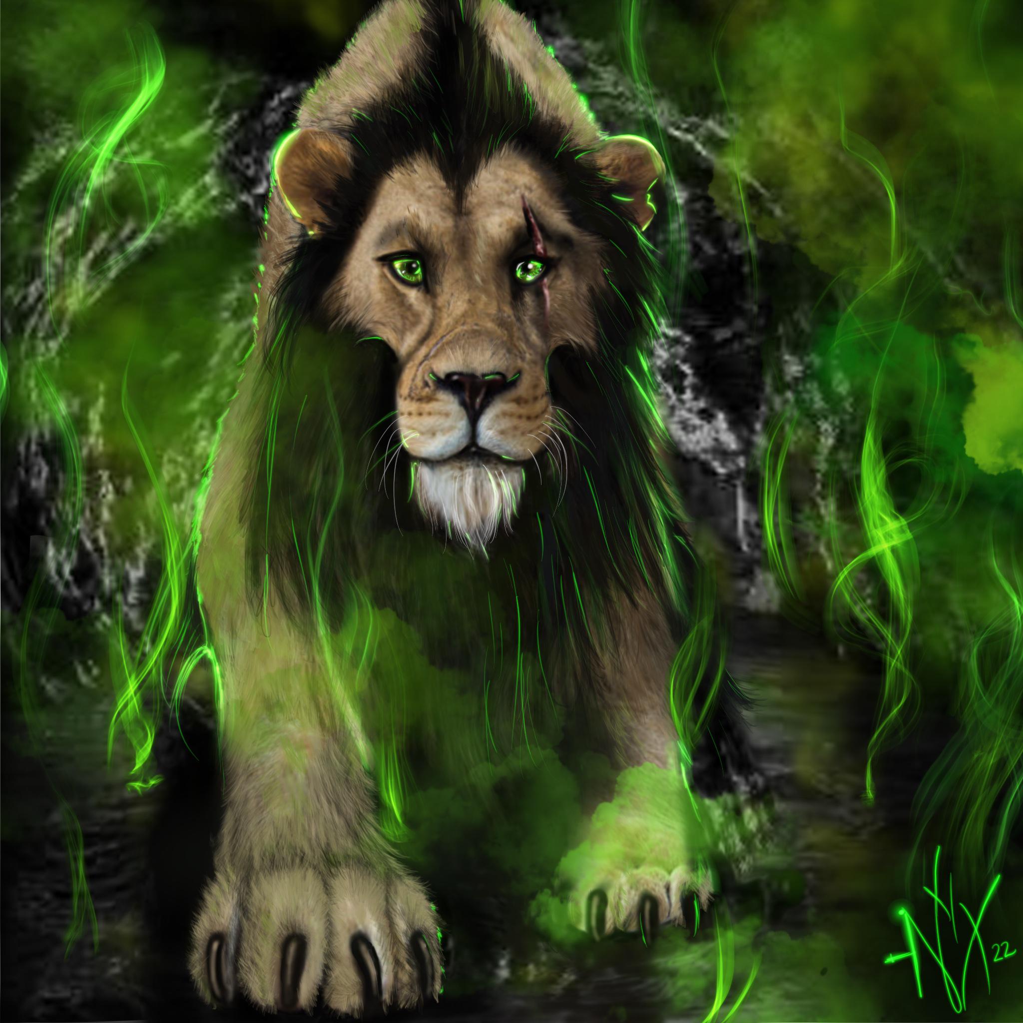 Green Lion Wallpapers