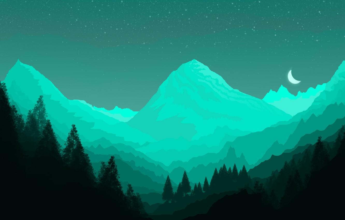 Green Minimalist Wallpapers