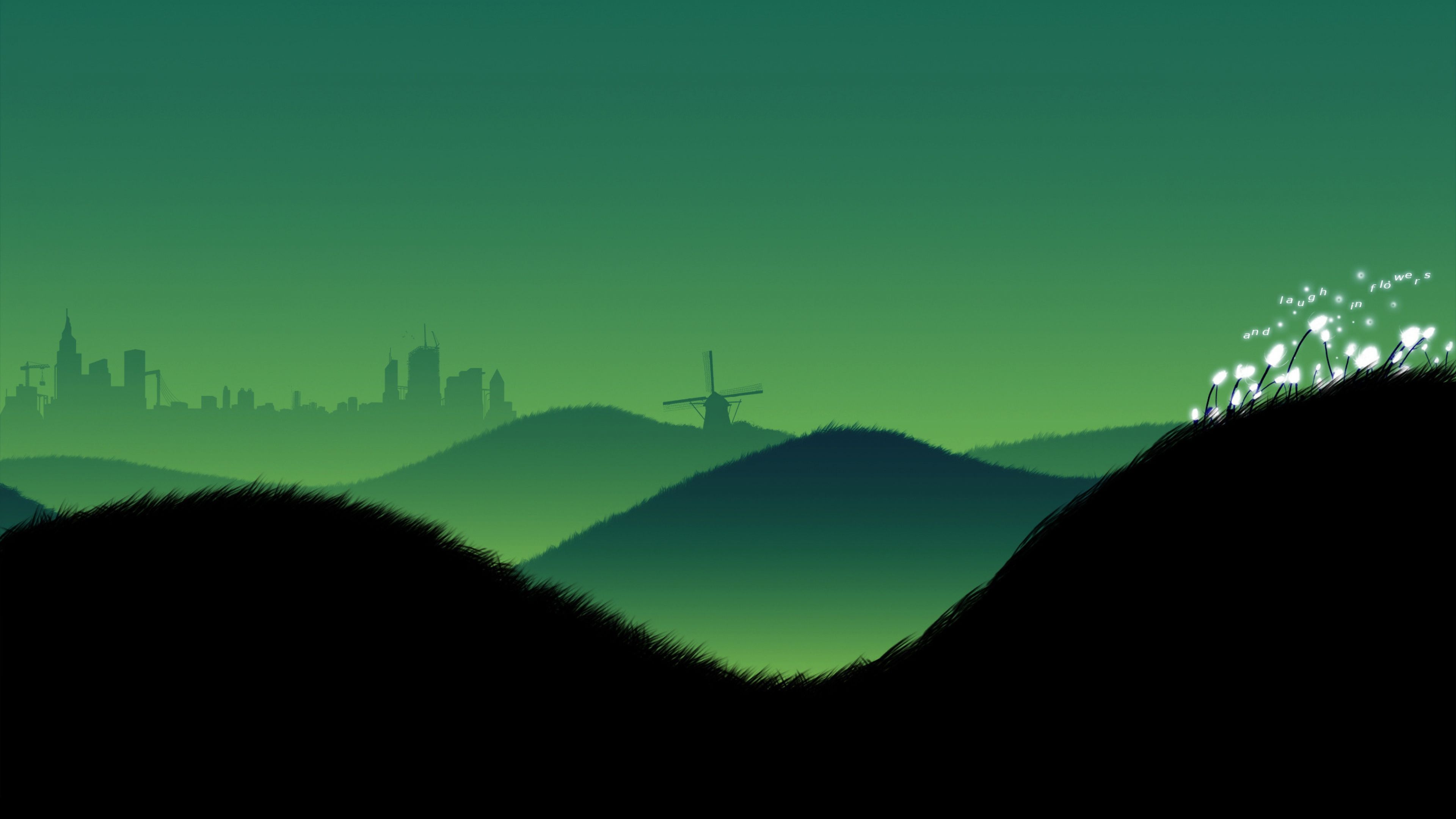 Green Minimalist Wallpapers