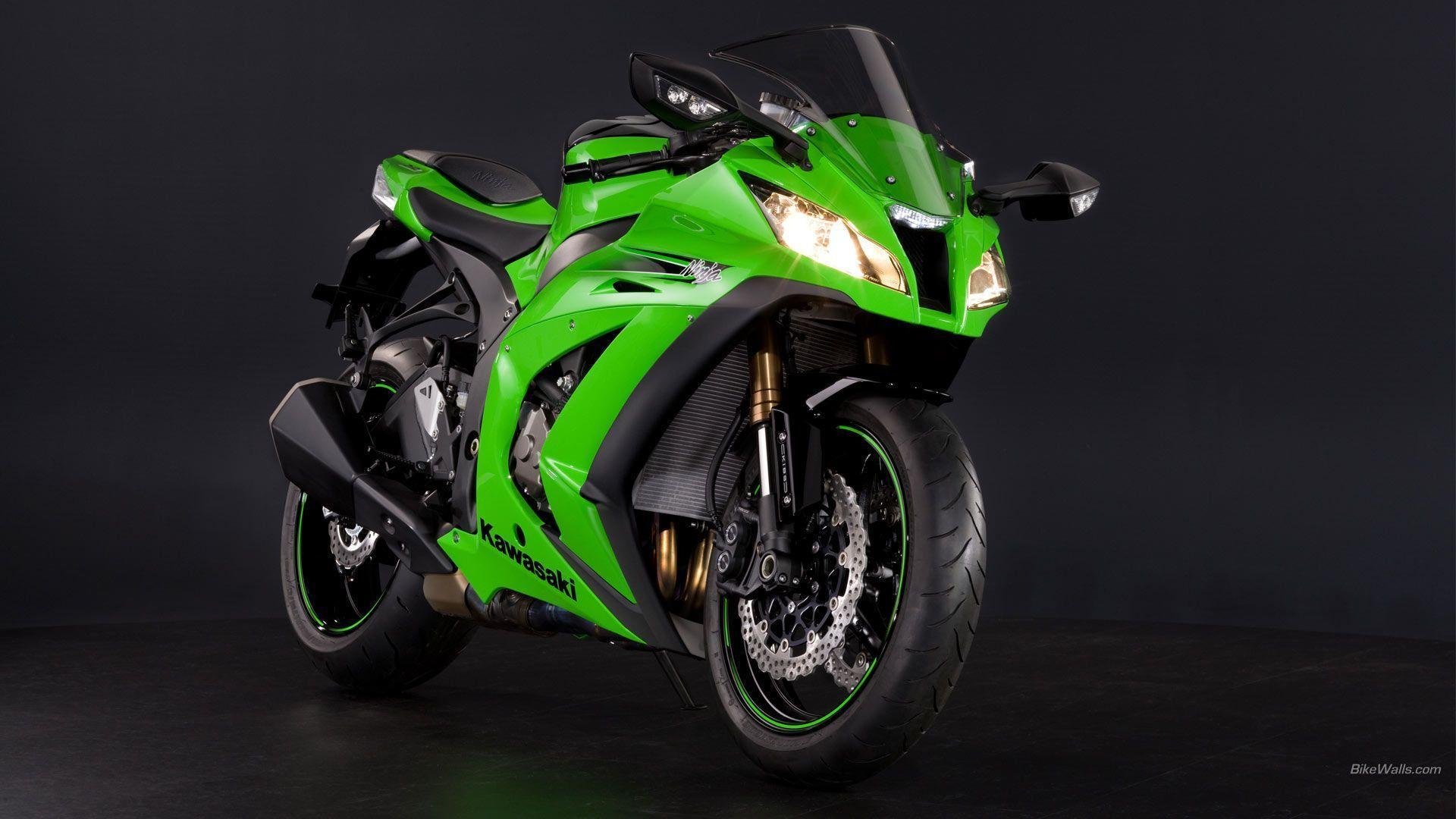 Green Motorcycle Wallpapers