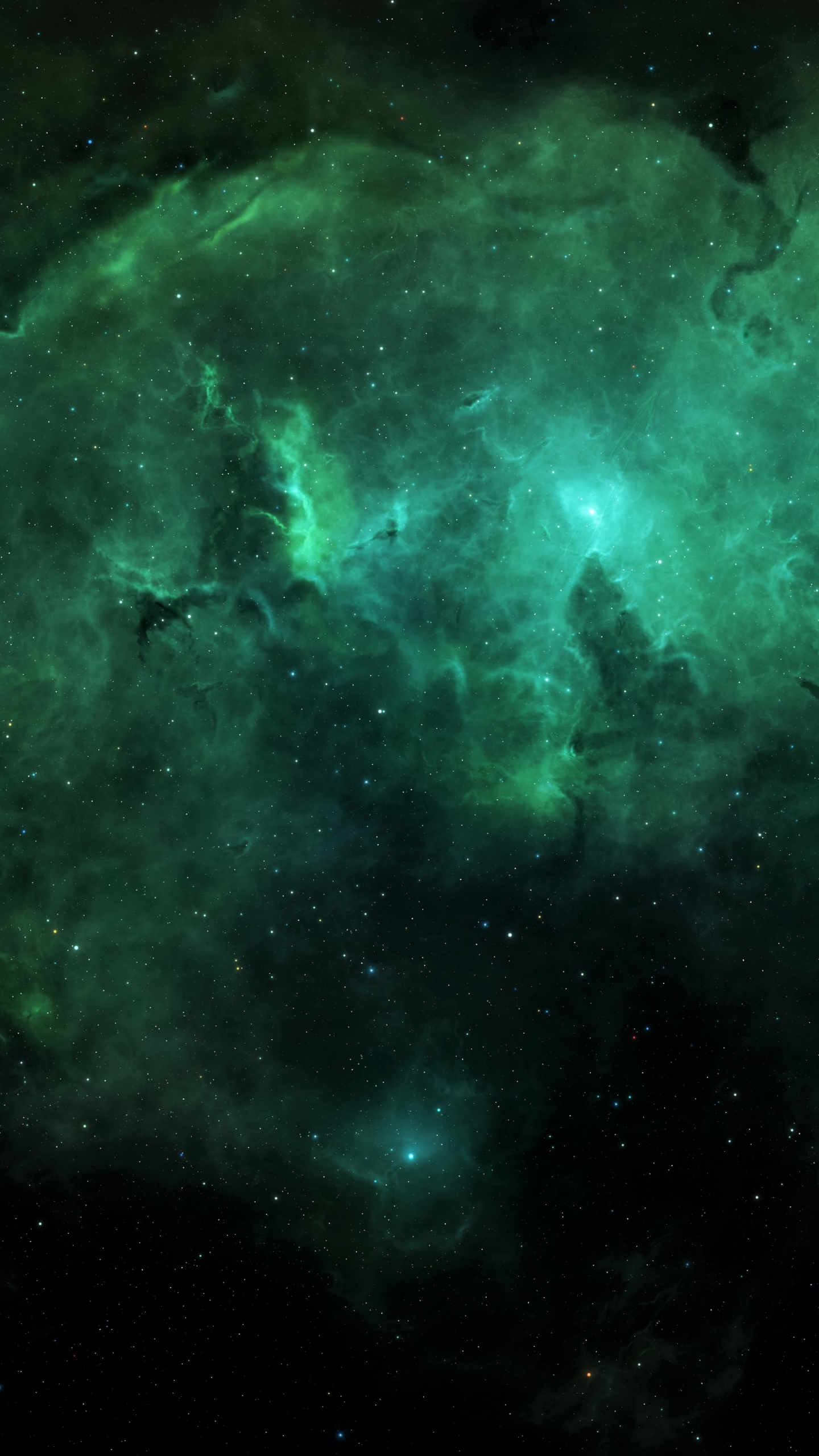 Green Nebula Wallpapers