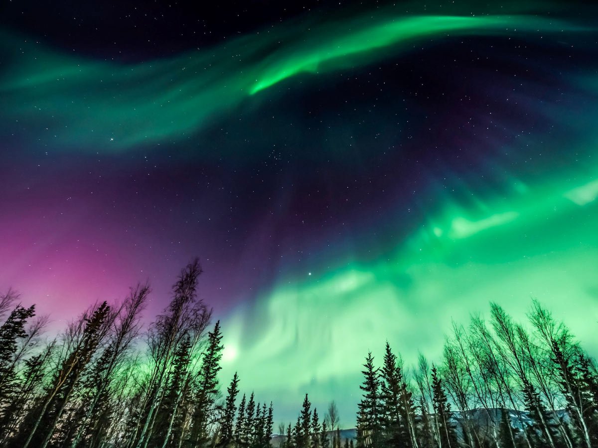 Green Northern Lights Wallpapers