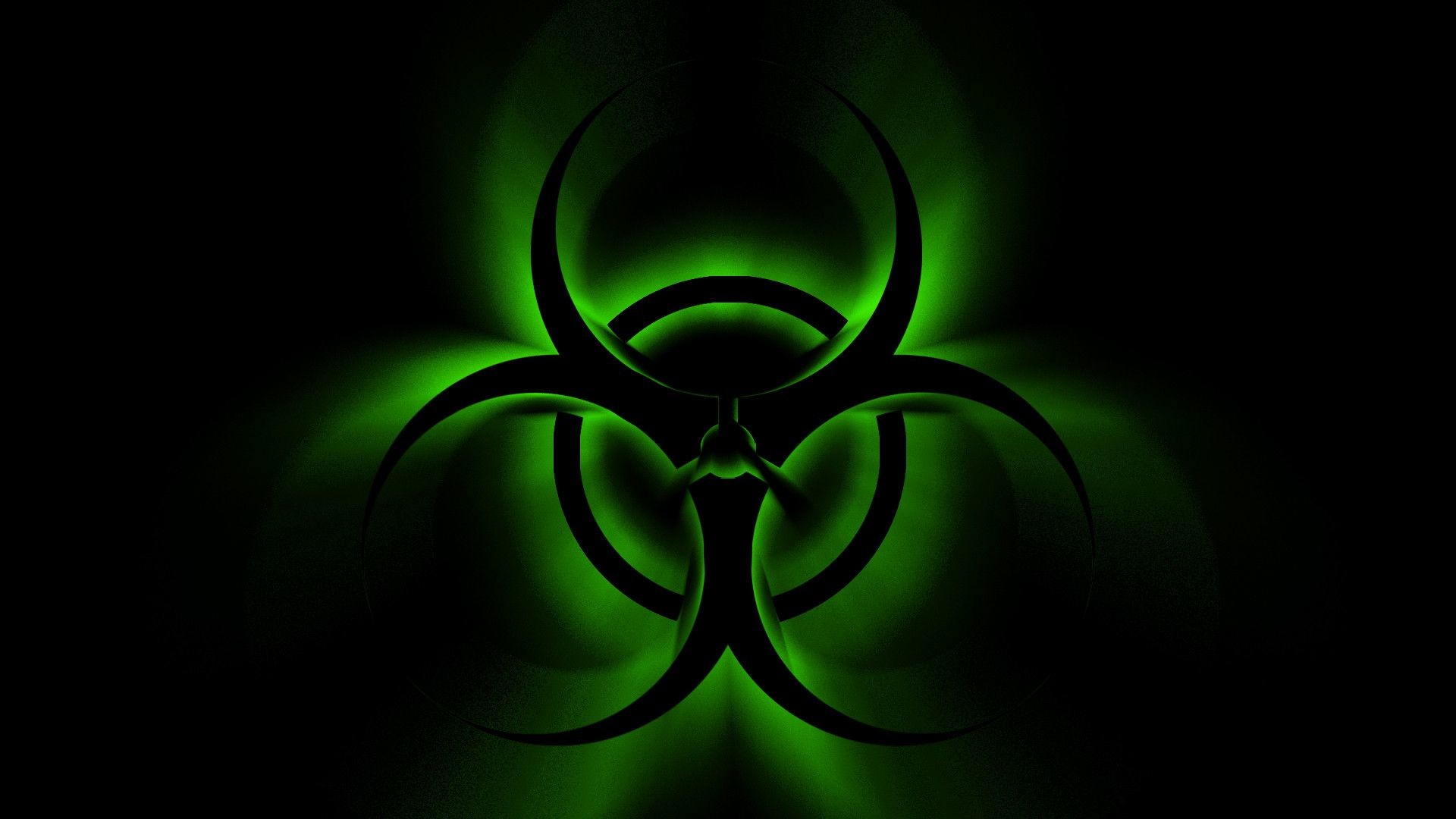 Green Nuclear Symbol Wallpapers