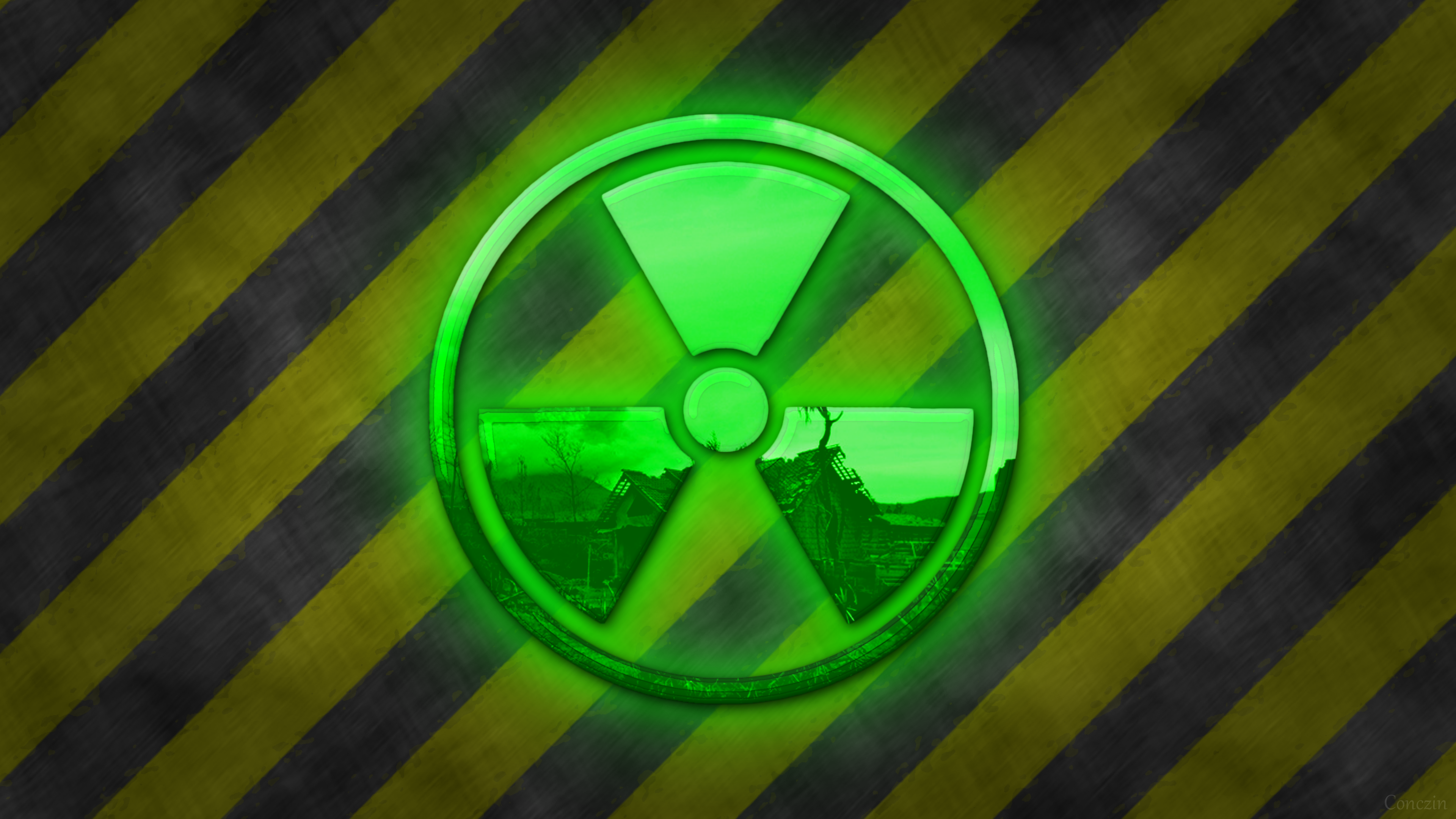 Green Nuclear Symbol Wallpapers