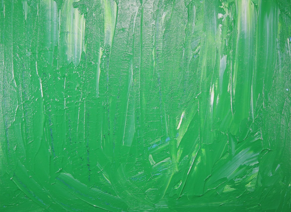 Green Paint Background