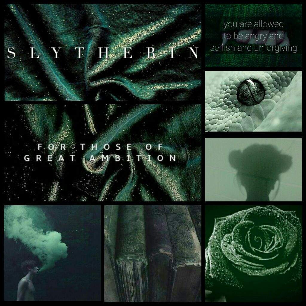 Green Slytherin Aesthetic Wallpapers