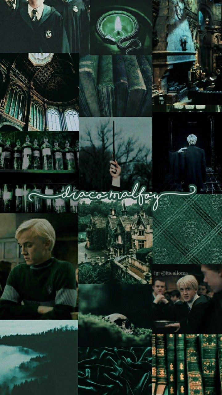 Green Slytherin Aesthetic Wallpapers