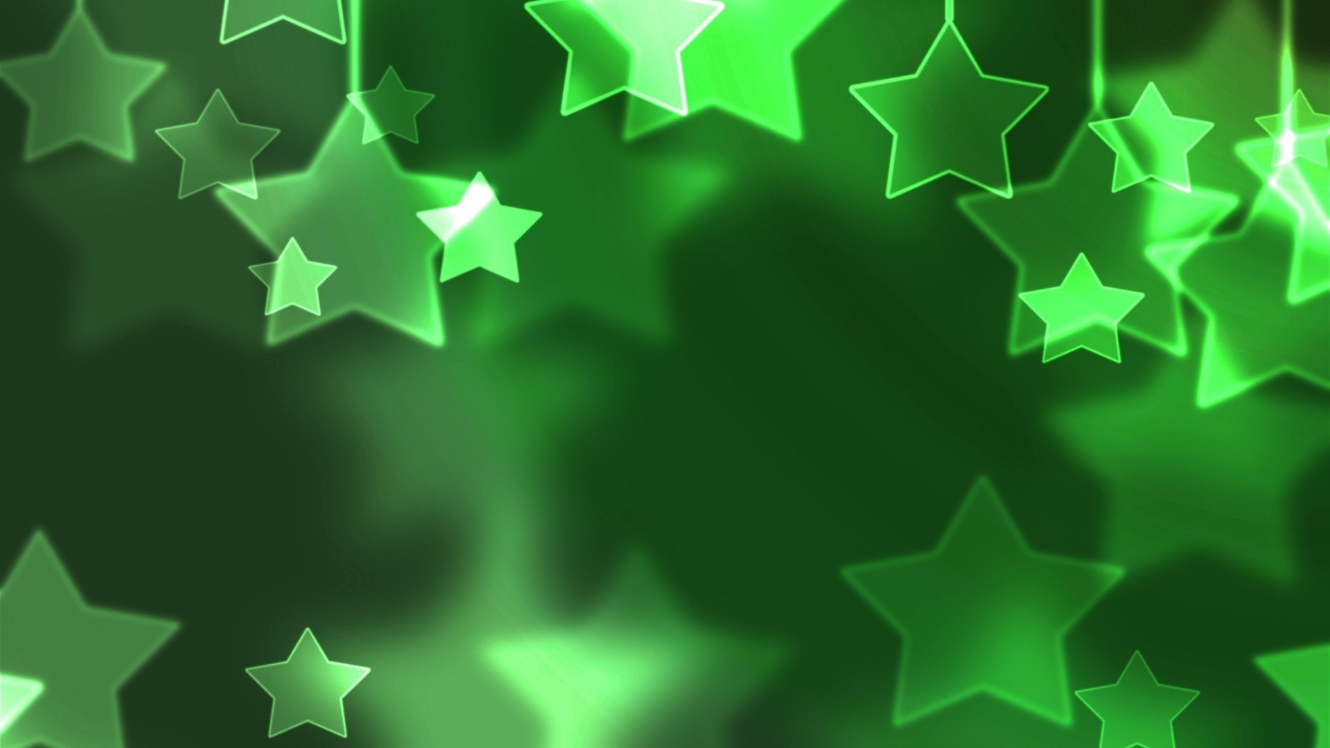 Green Stars Wallpapers