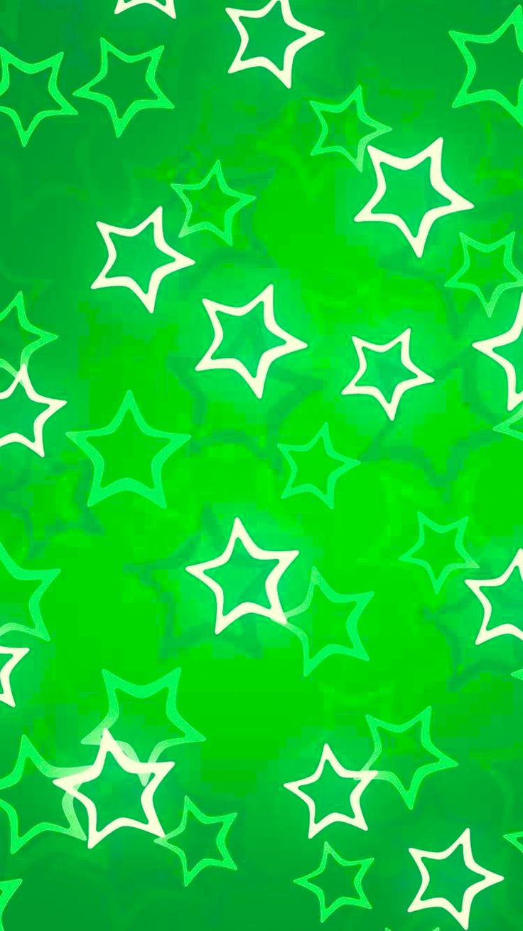 Green Stars Wallpapers