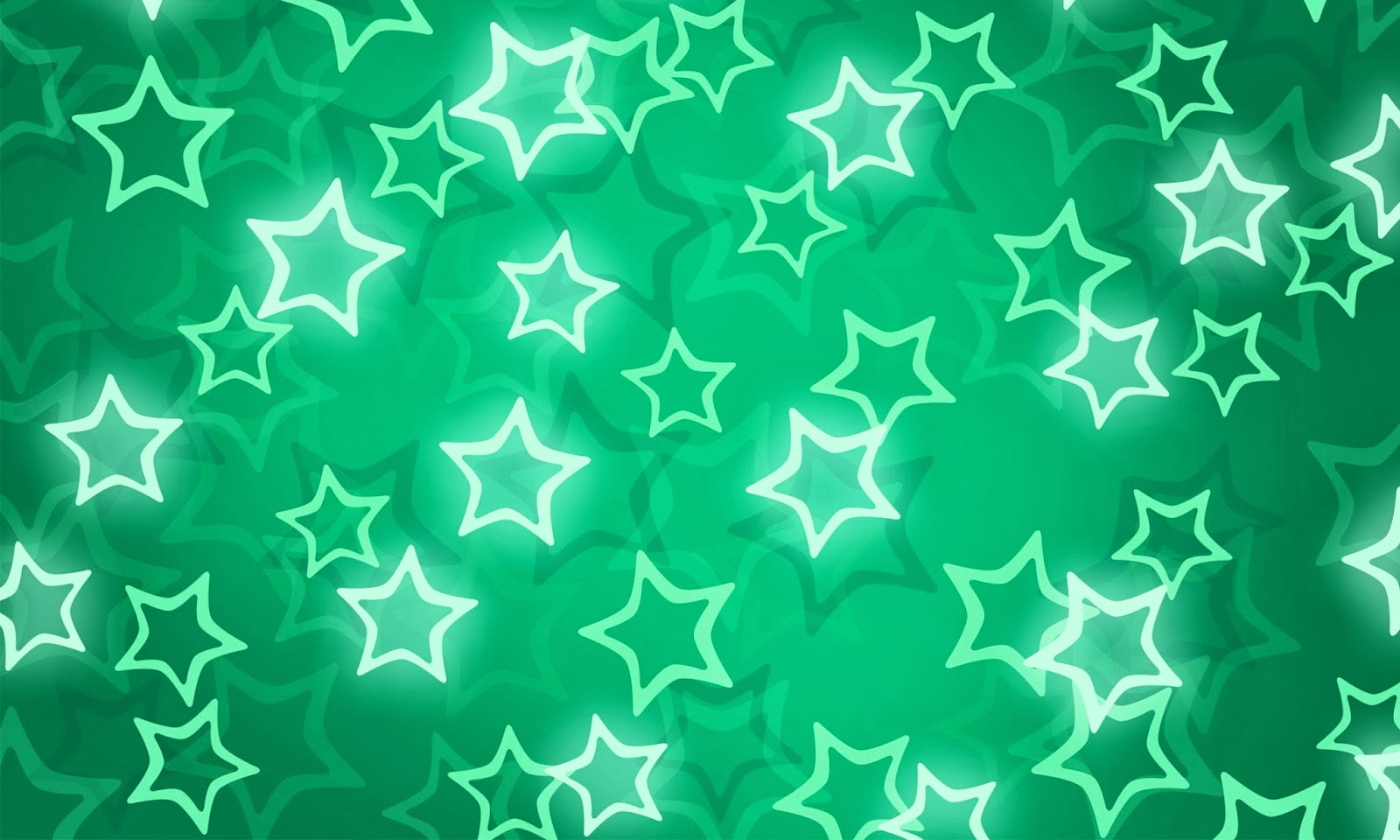 Green Stars Wallpapers