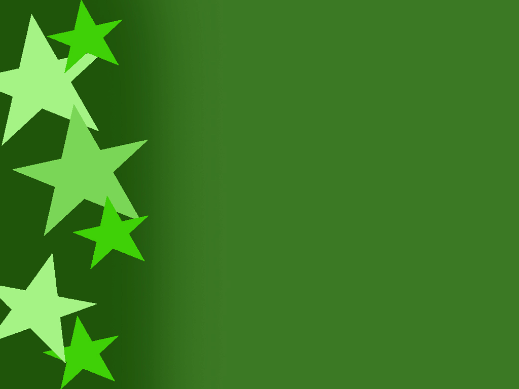 Green Stars Wallpapers