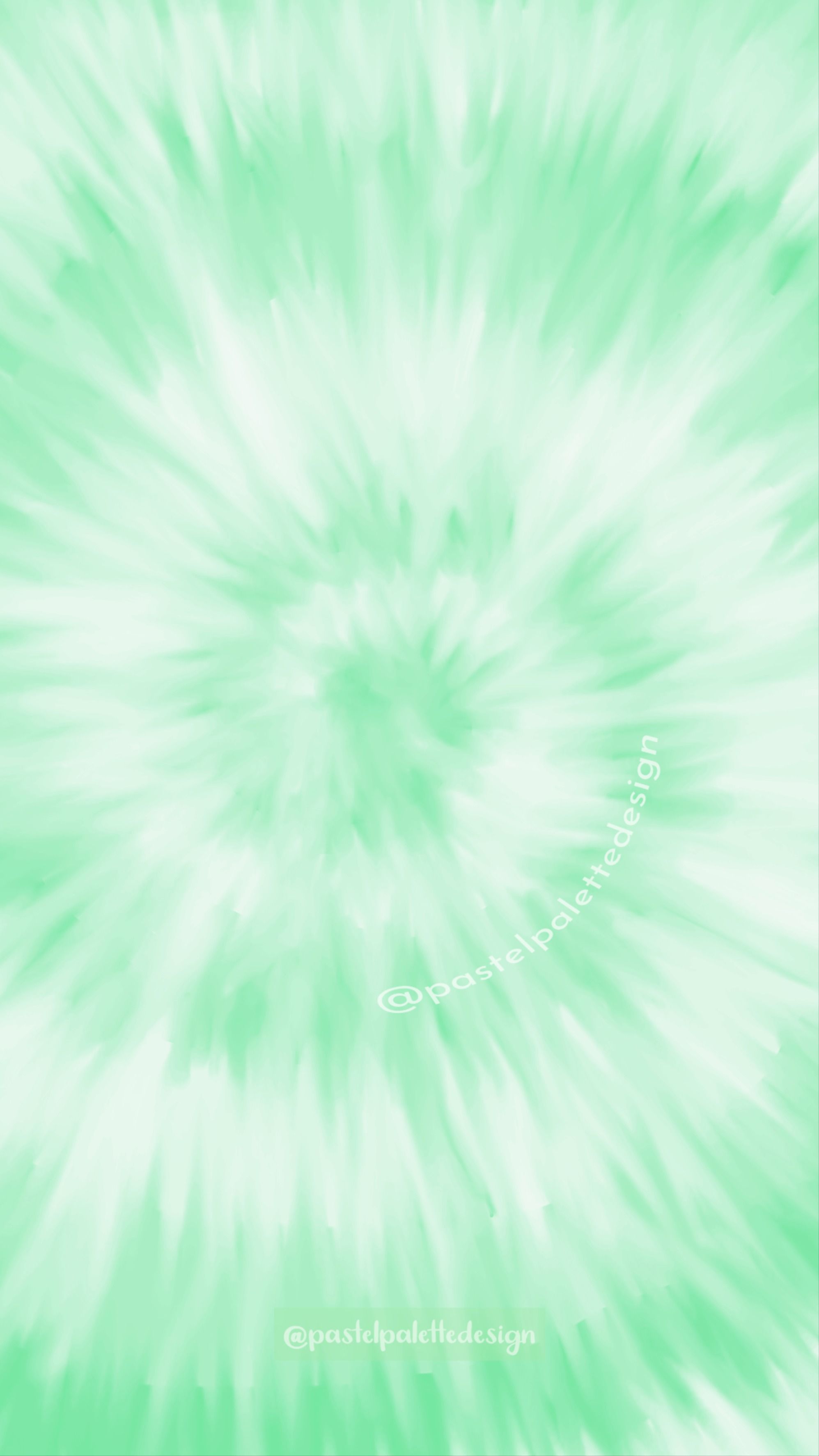 Green Tie Dye Wallpapers