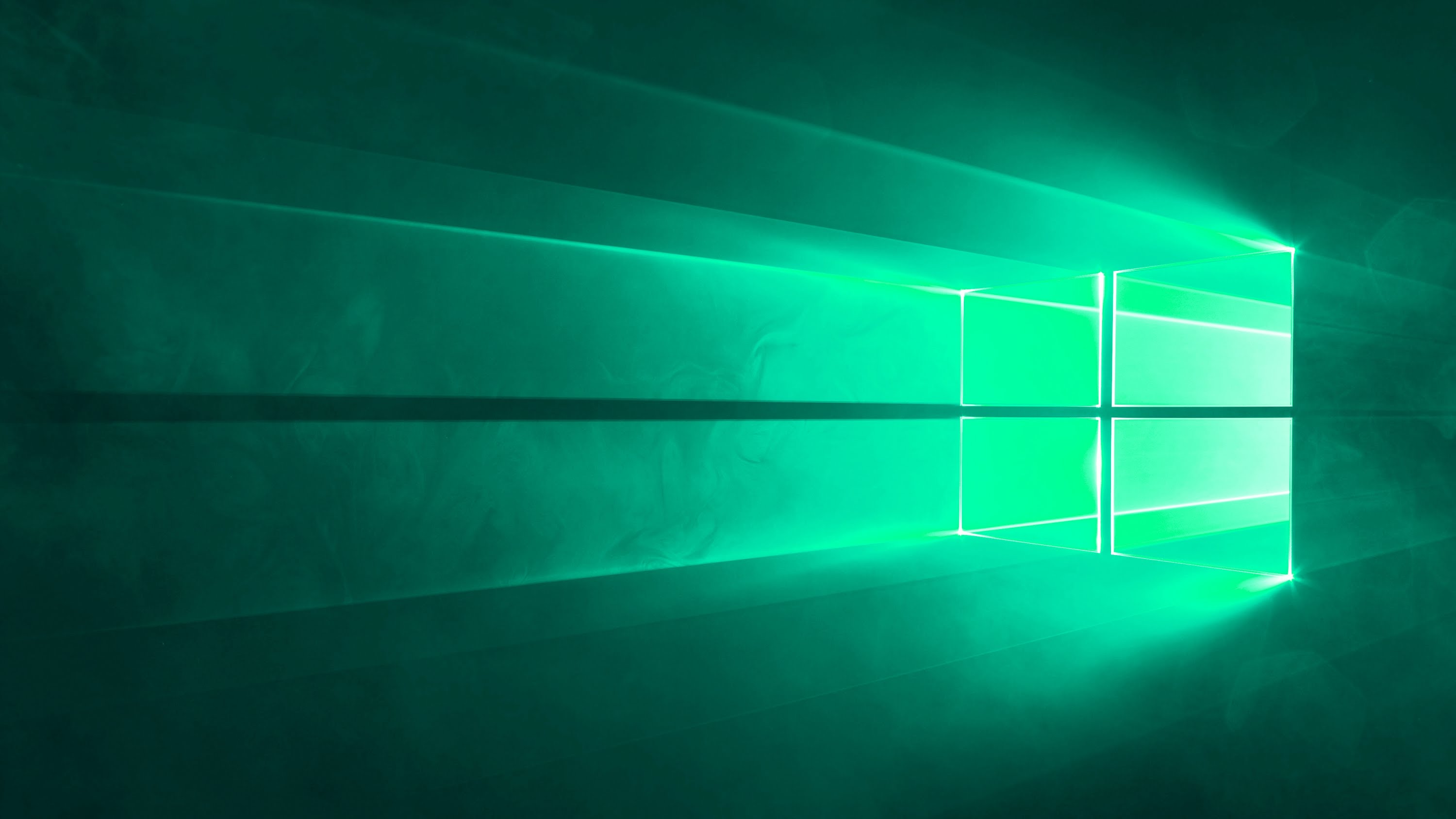 Green Windows 10 Background