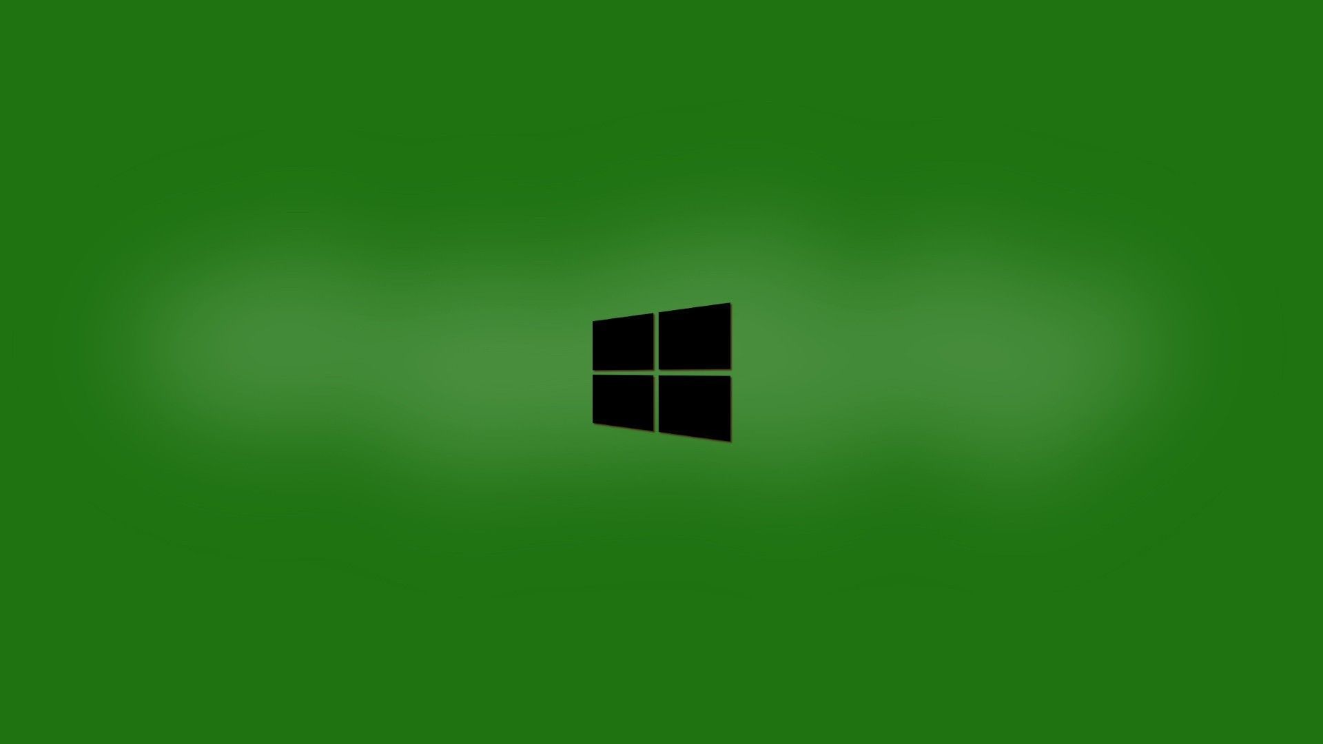 Green Windows 10 Background