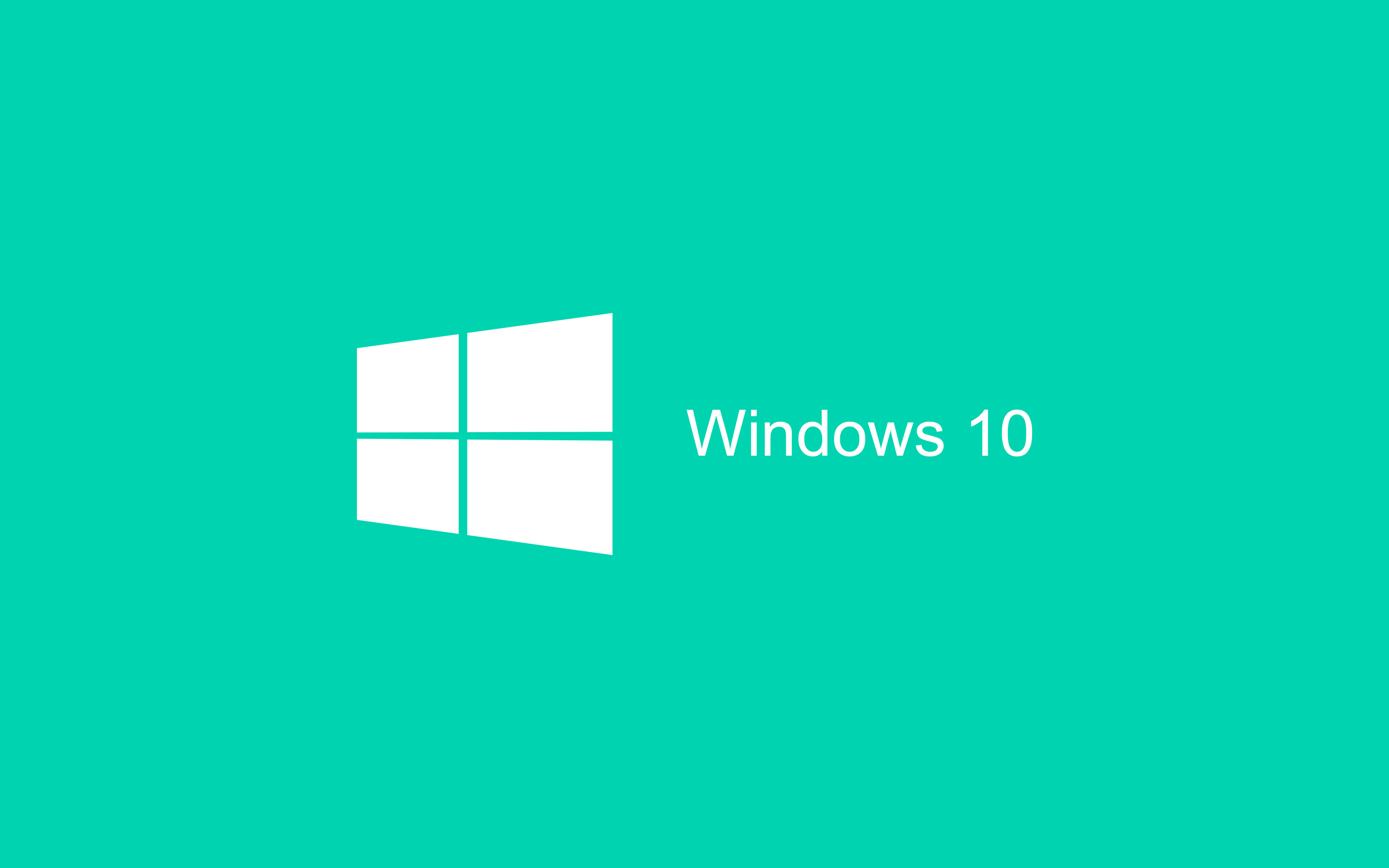 Green Windows 10 Background