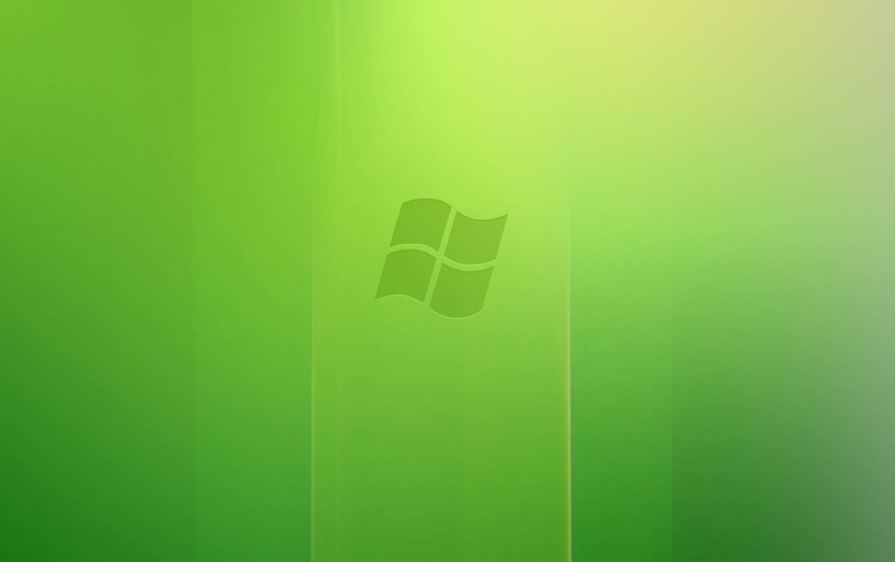 Green Windows 10 Background