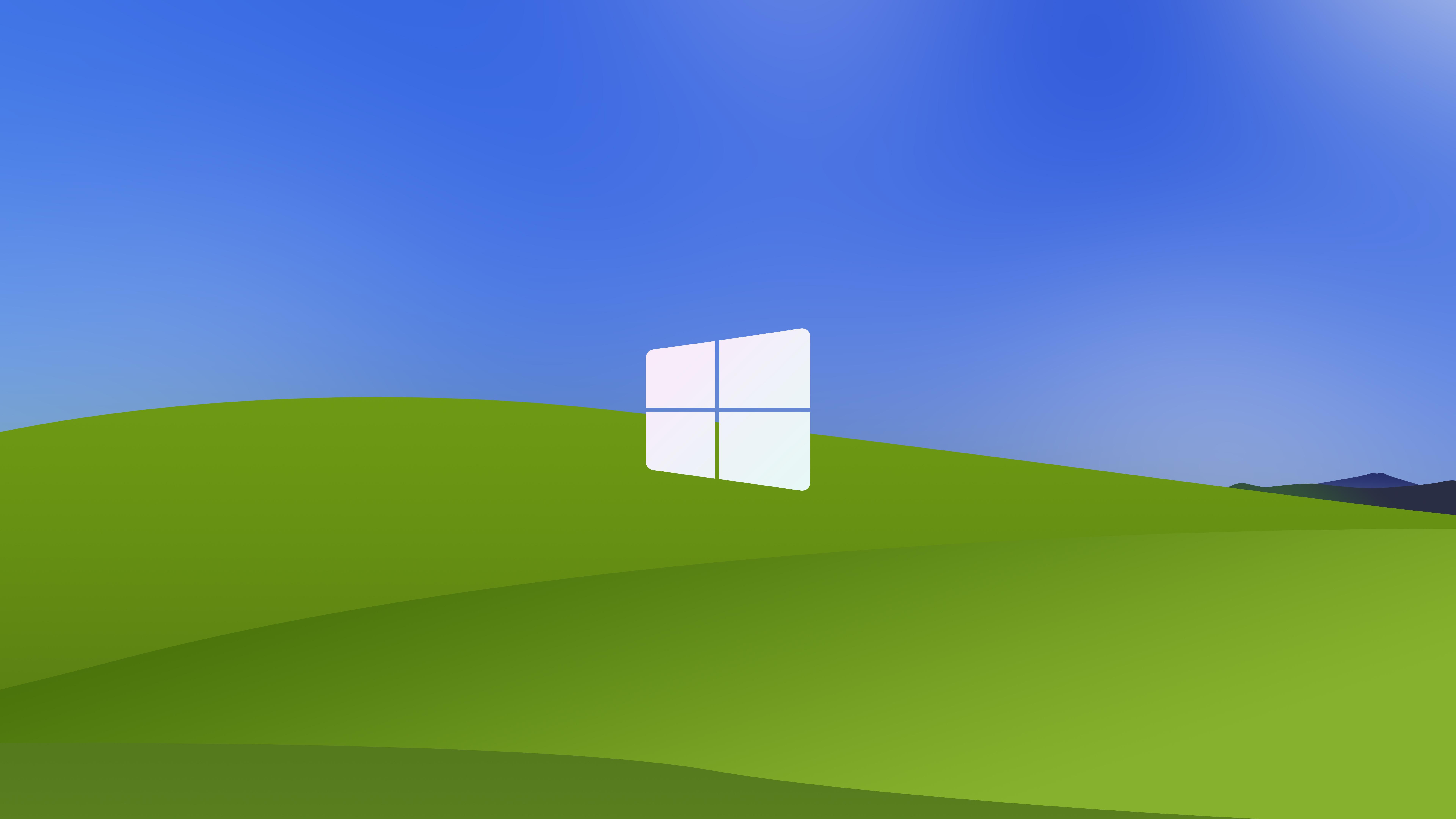 Green Windows 10 Background