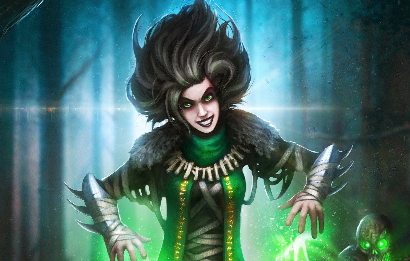 Green Witch Wallpapers