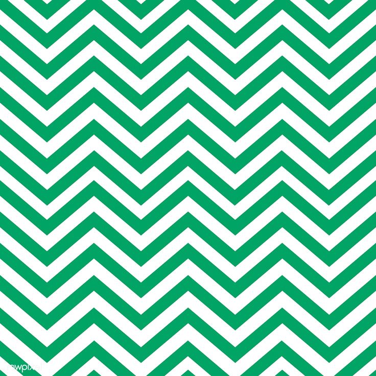 Green Zigzag Pattern Wallpapers