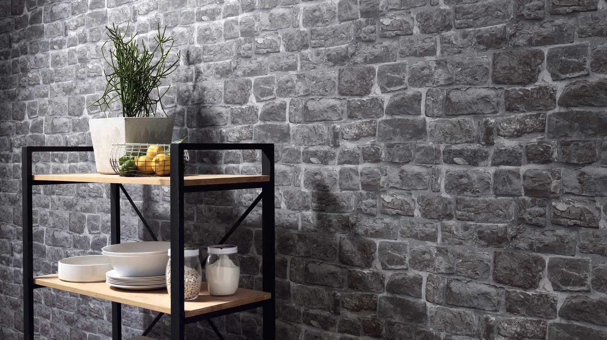 Grey Brick Wall Wallpapers