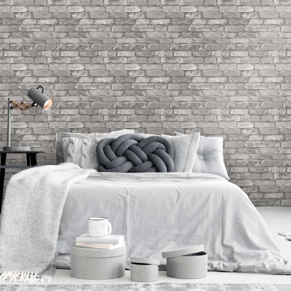 Grey Brick Wallpapers