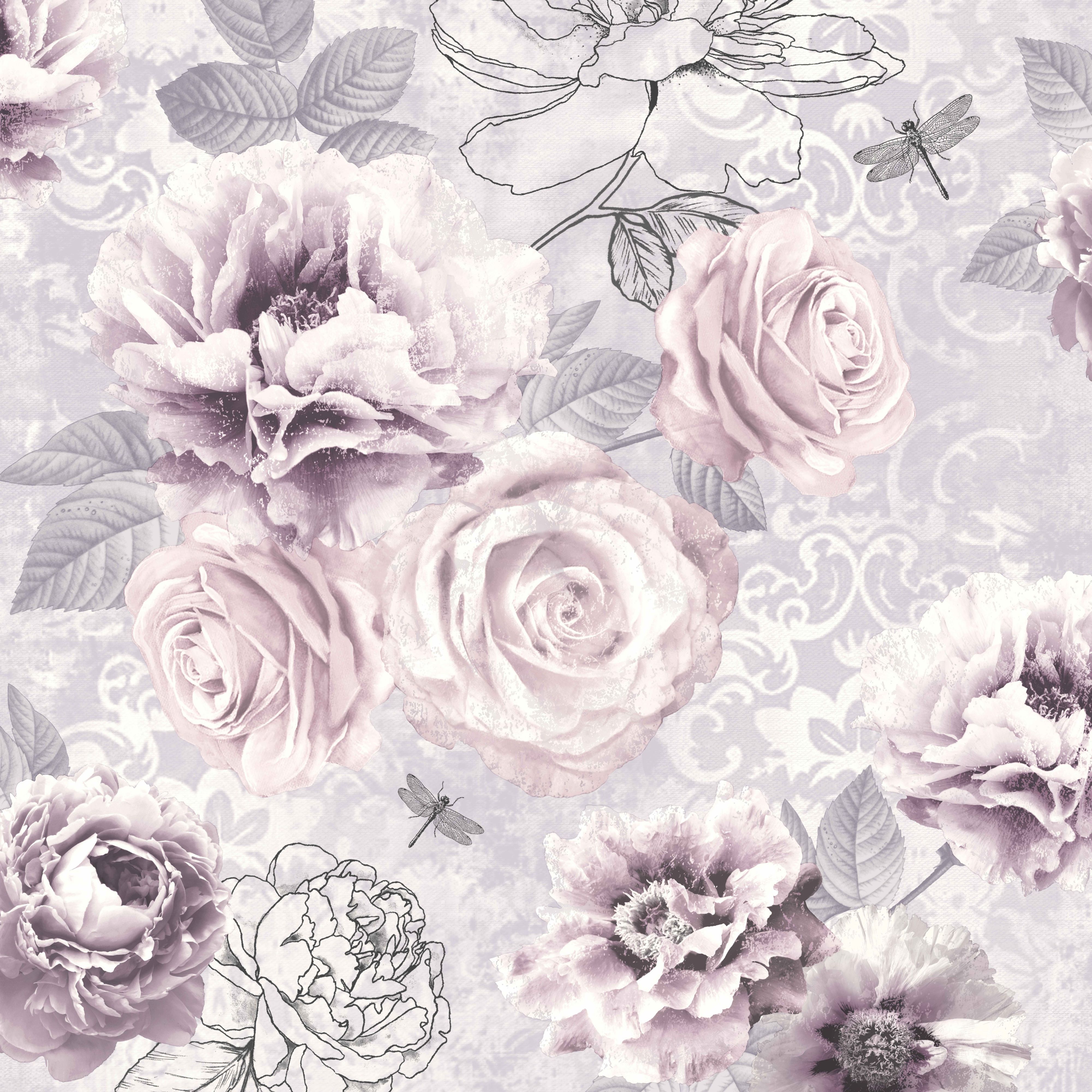 Grey Flower Wallpapers