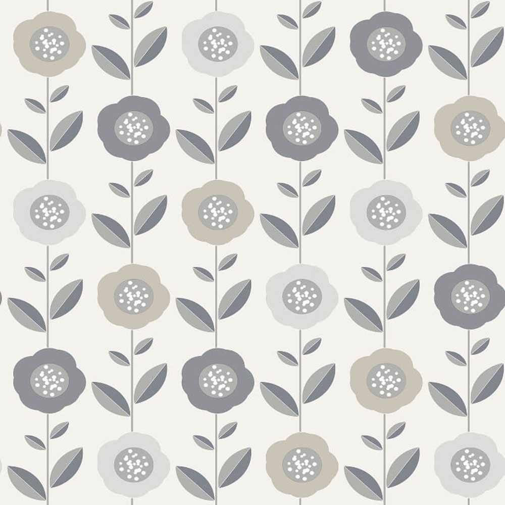 Grey Flower Wallpapers