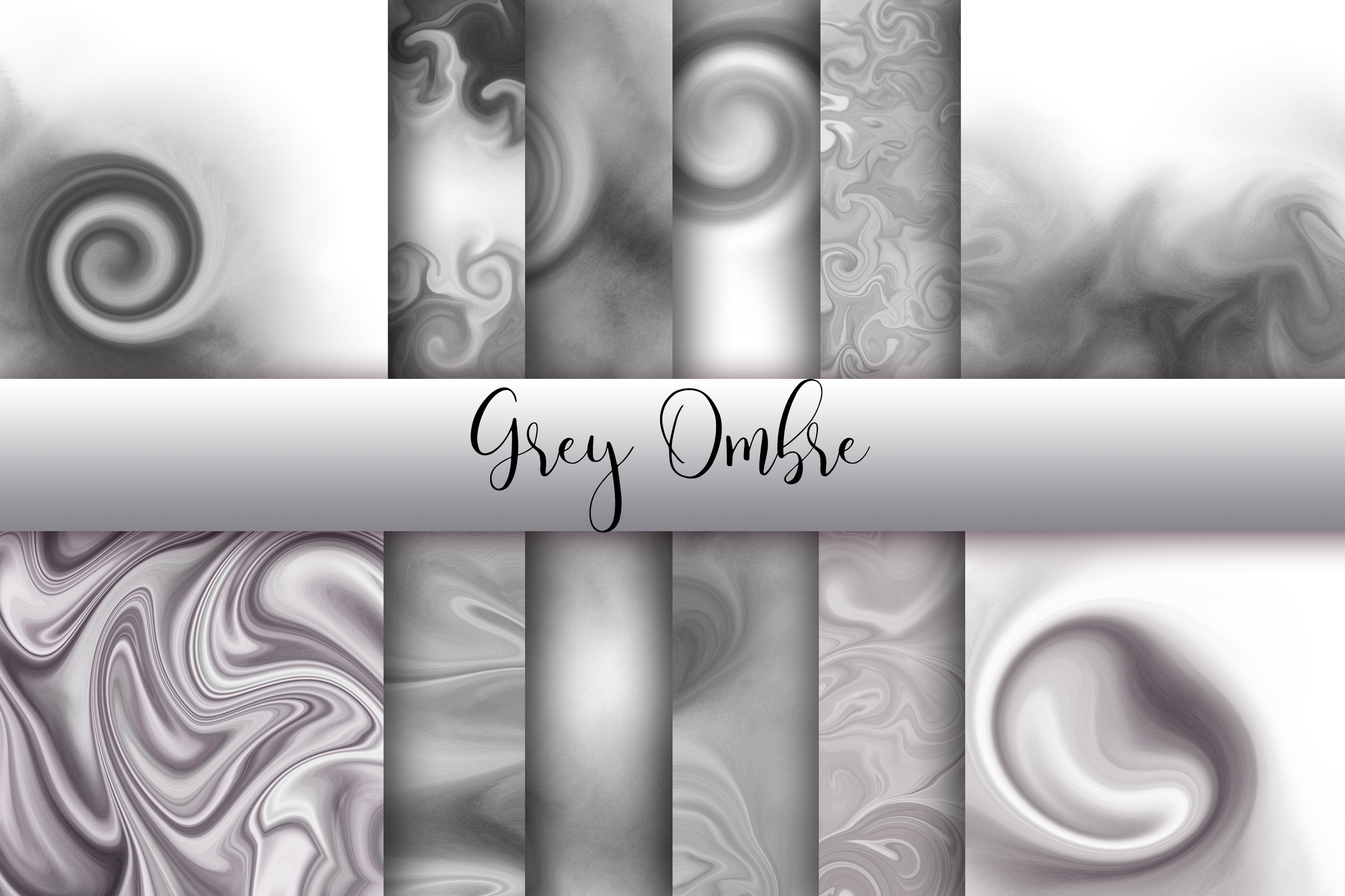 Grey Ombre Background