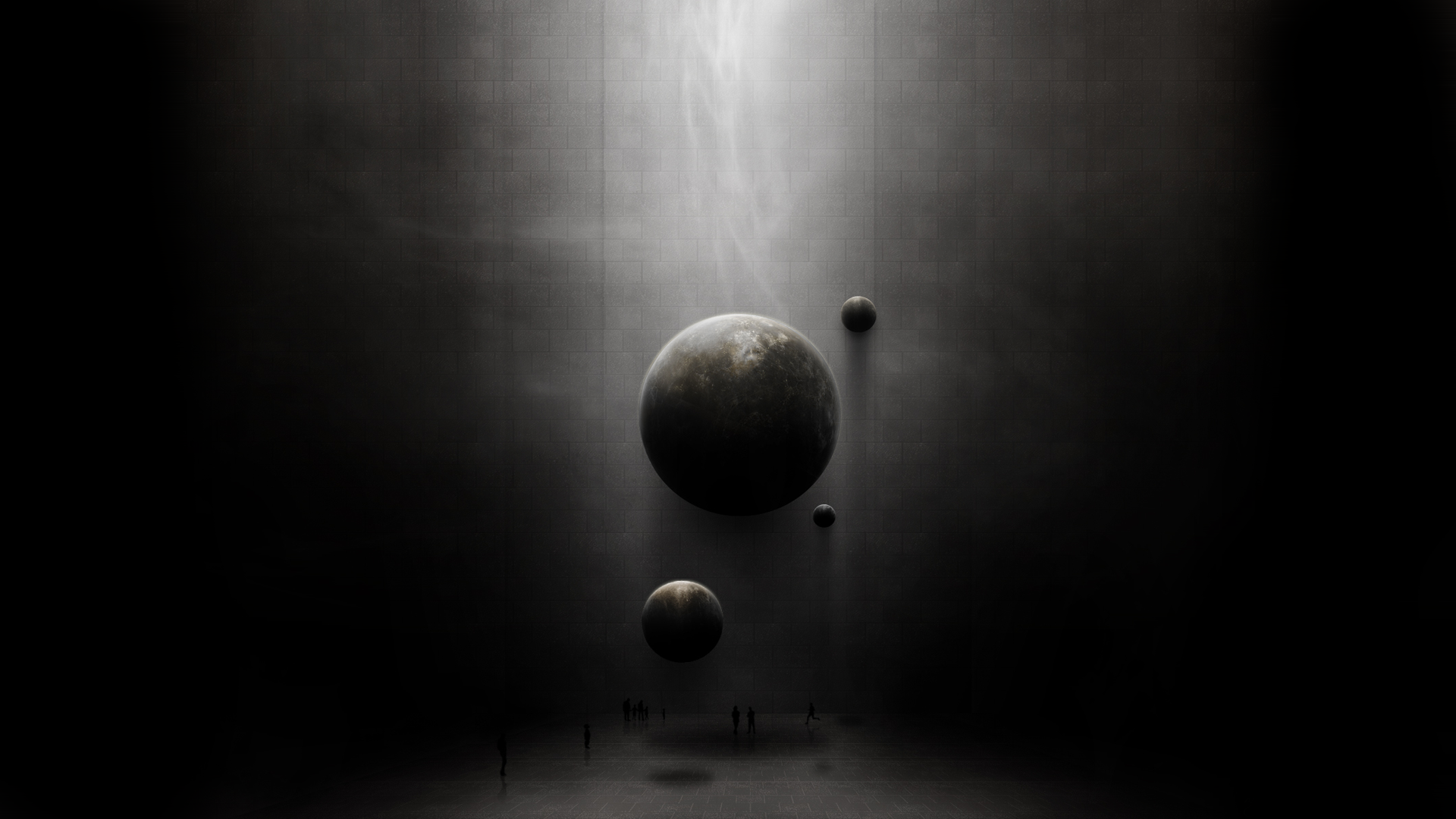 Grey Space Wallpapers
