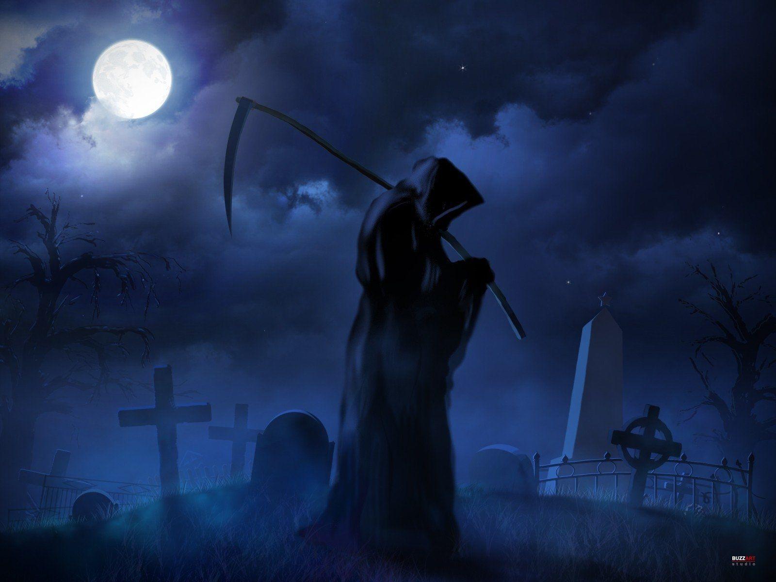 Grim Reaper On Horse Wallpapers