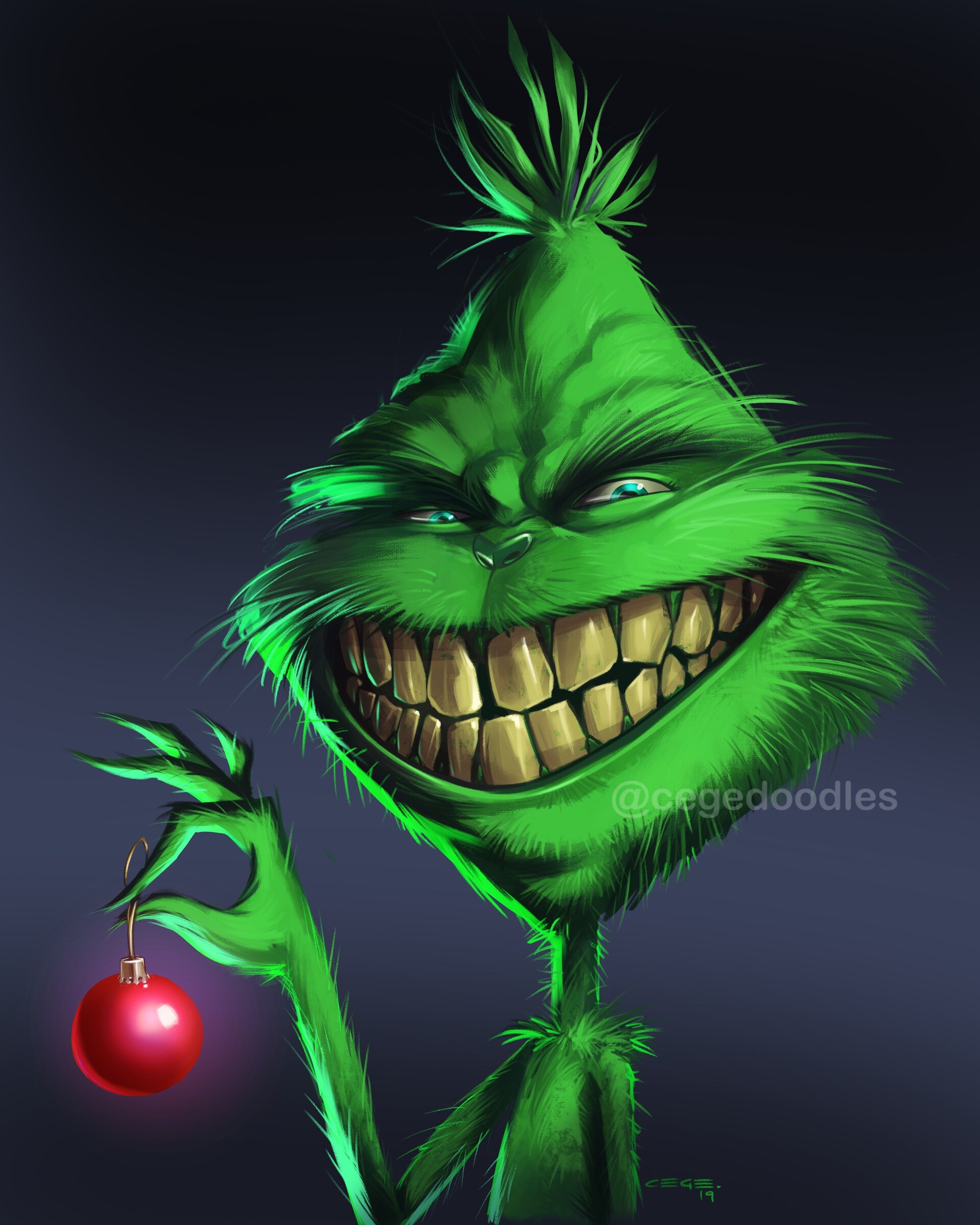 Grinch Smile Wallpapers