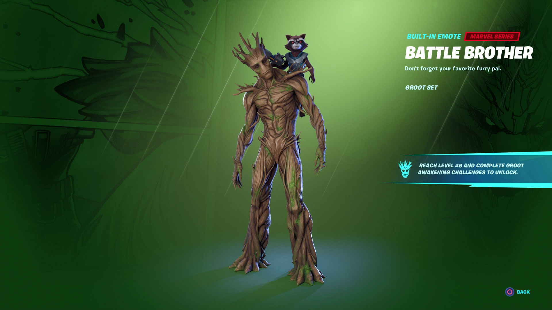 Groot Fortnite Wallpapers