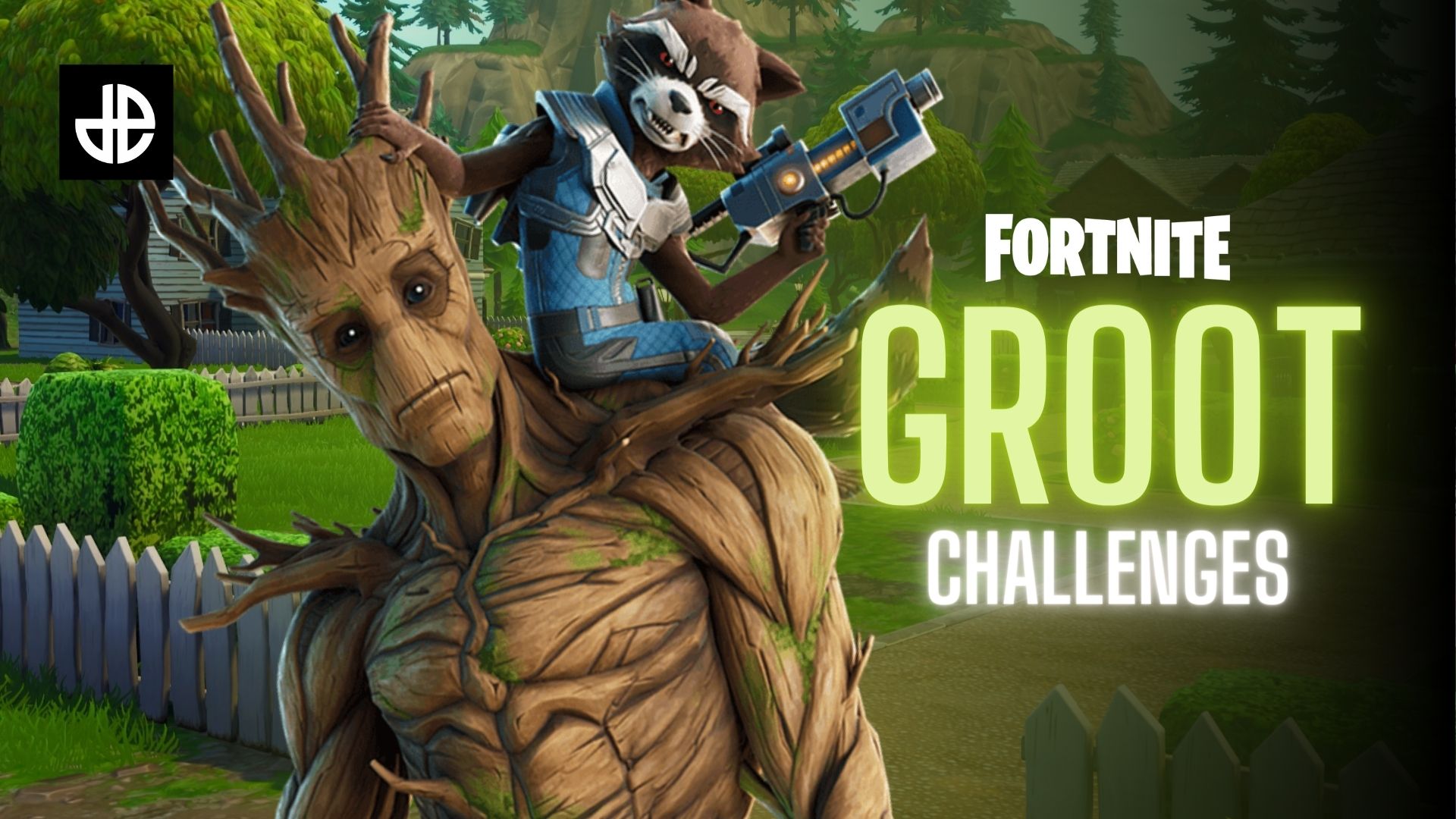 Groot Fortnite Wallpapers