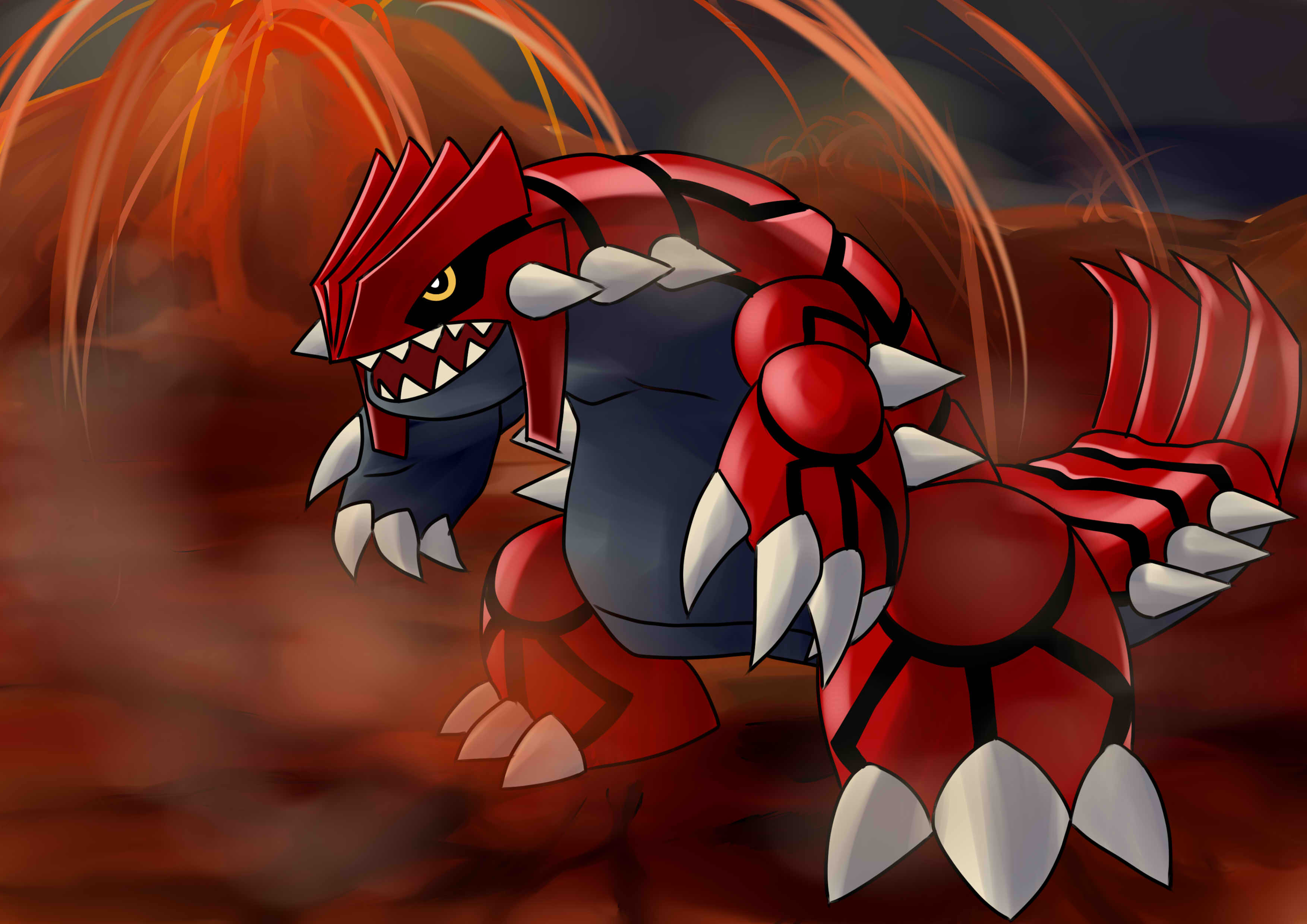 Groudon Background