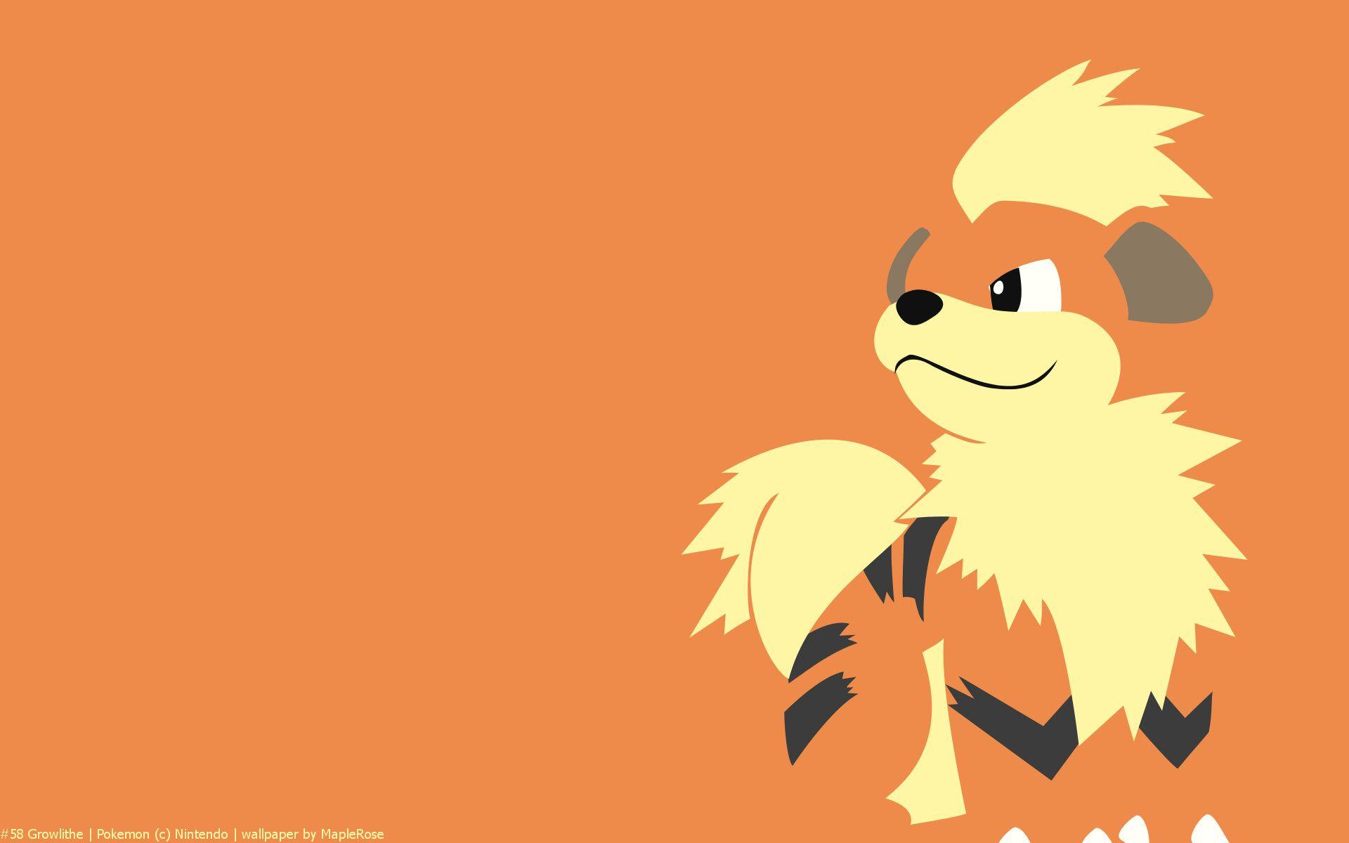 Growlithe Hd Wallpapers