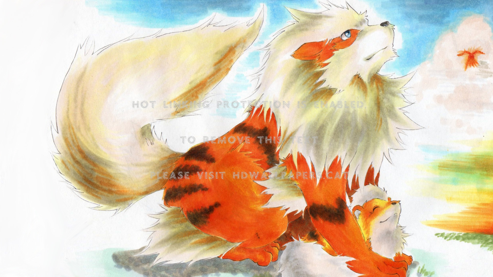 Growlithe Hd Wallpapers