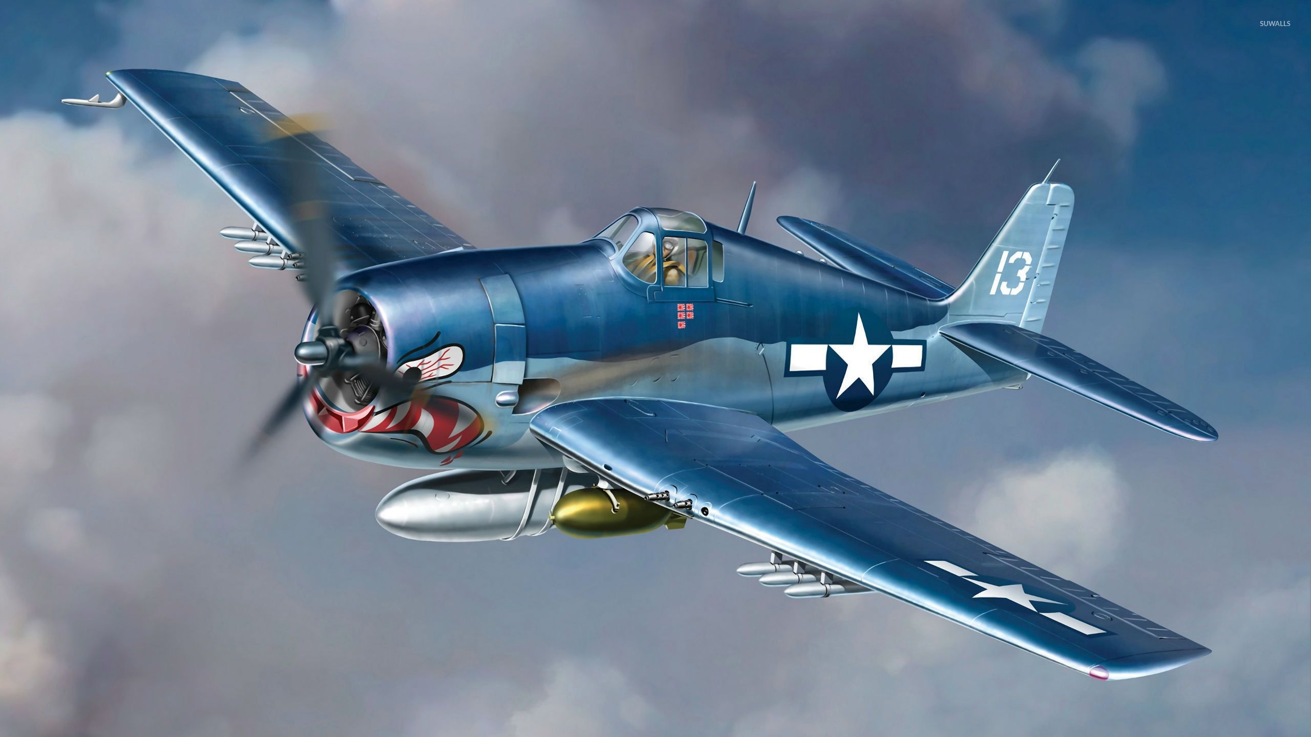 Grumman F6F Hellcat Wallpapers