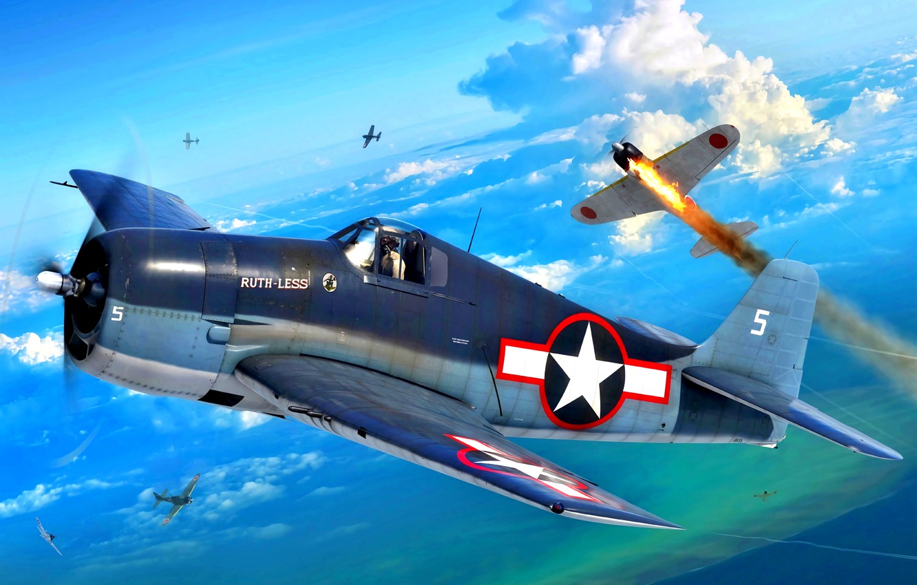 Grumman F6F Hellcat Wallpapers