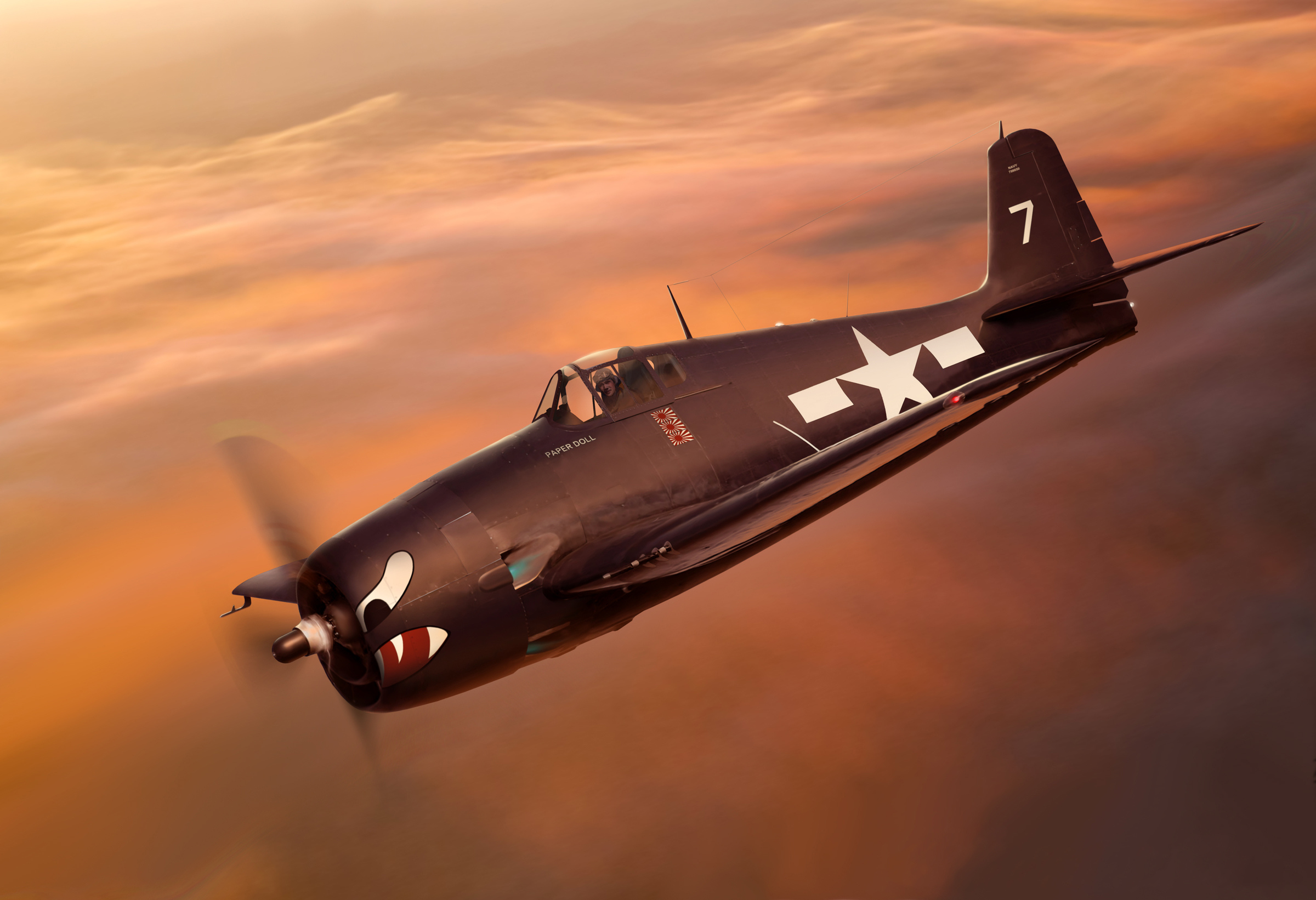 Grumman F6F Hellcat Wallpapers