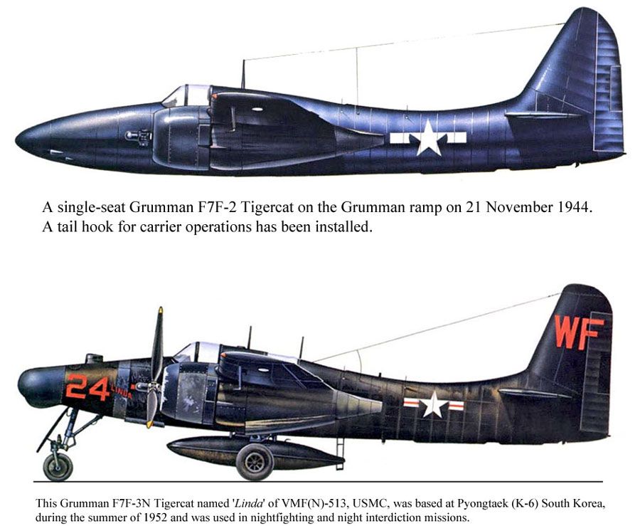 Grumman F7F Tigercat Wallpapers