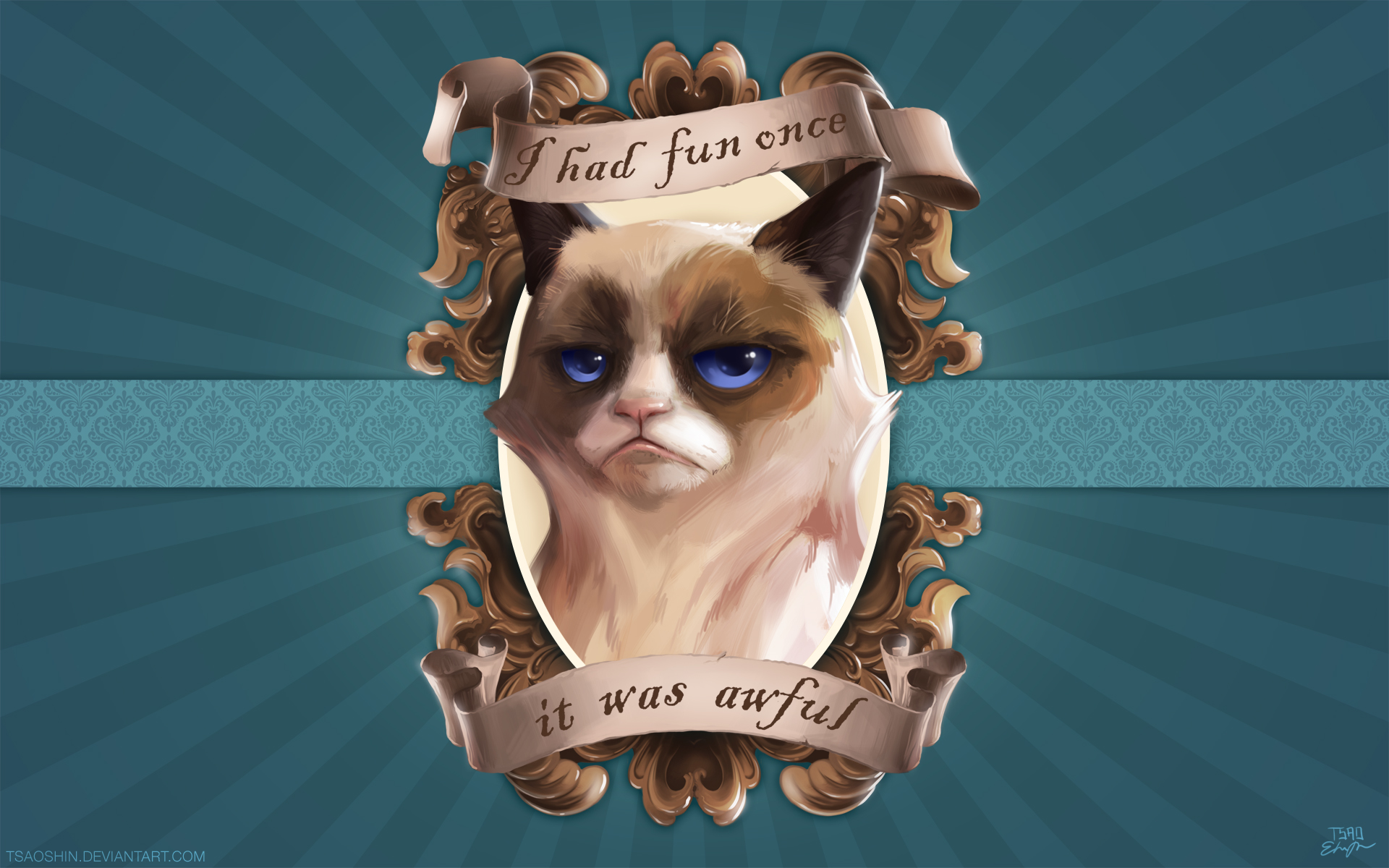 Grumpy Cat Desktop Background