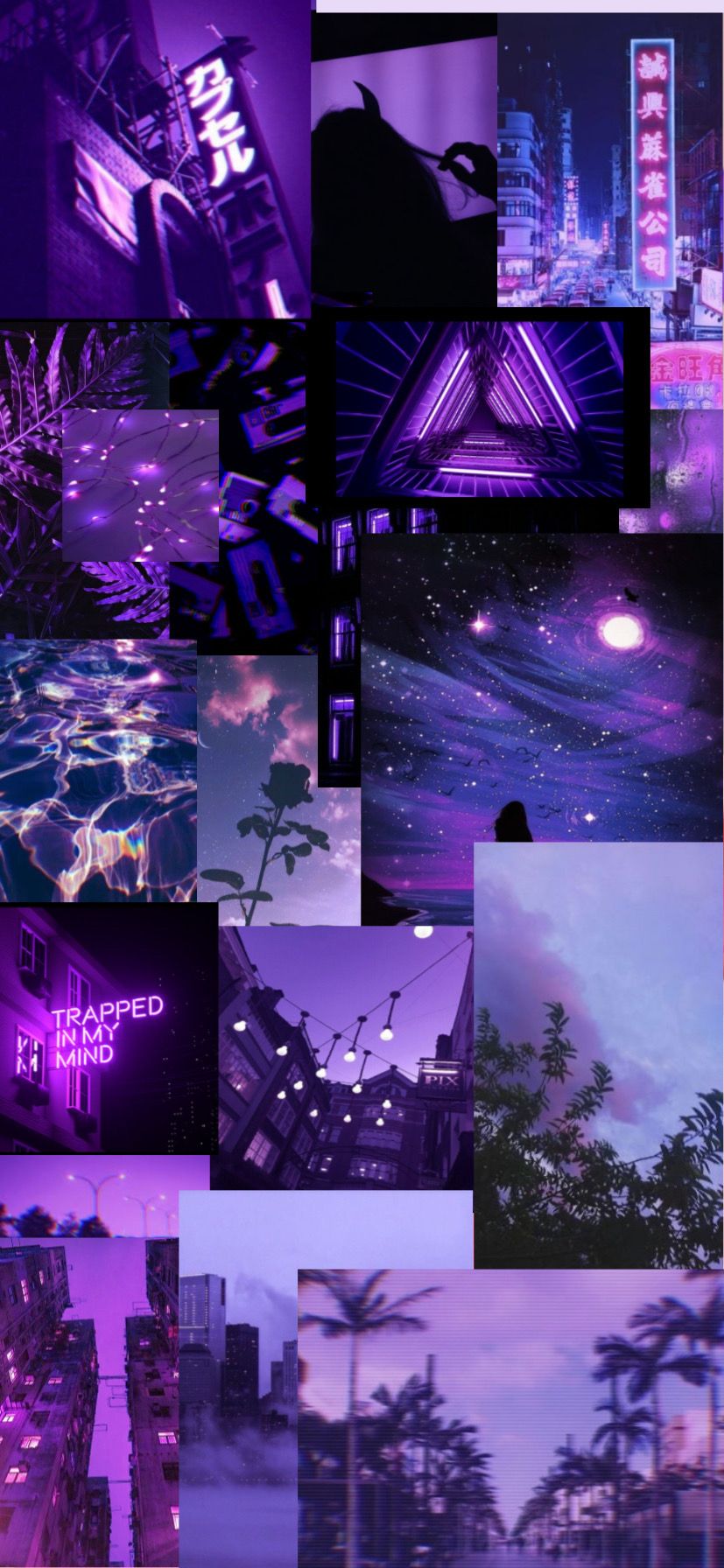 Grunge Purple Aesthetic Wallpapers