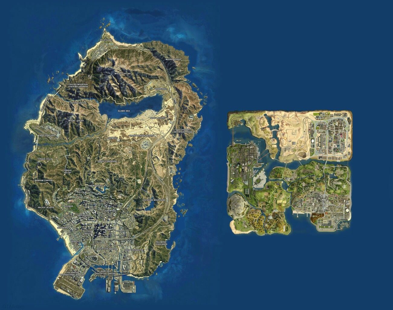 Gta 5 Map Hd Wallpapers