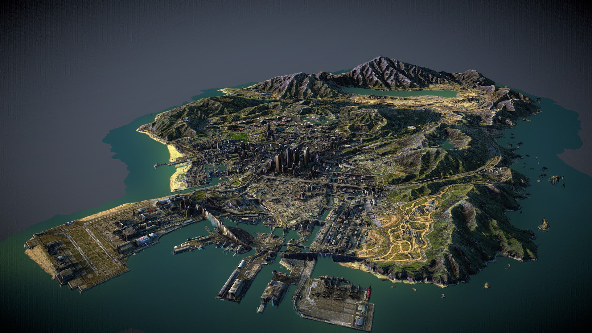 Gta 5 Map Hd Wallpapers