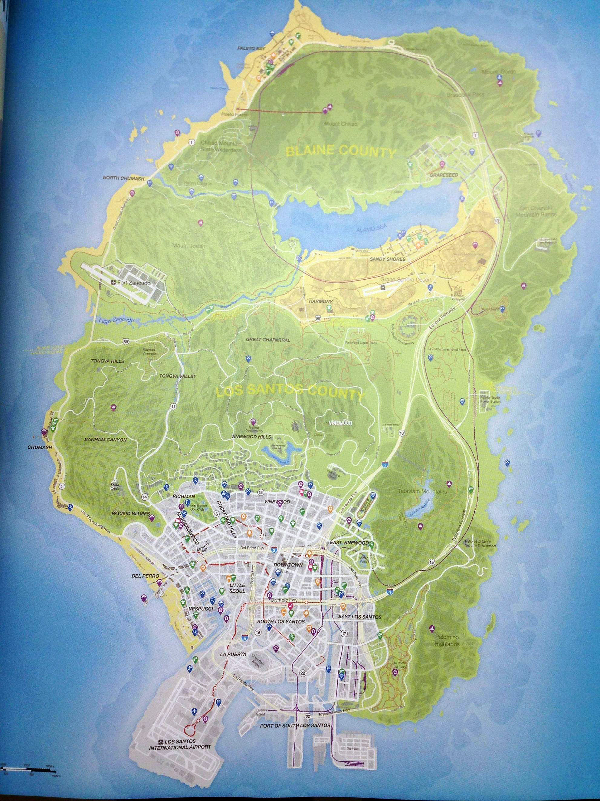 Gta 5 Map Hd Wallpapers